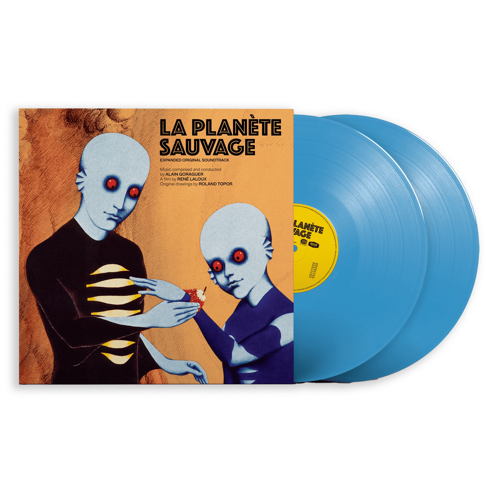 La Planète Sauvage (OST): Deluxe Edition Blue Vinyl 2LP