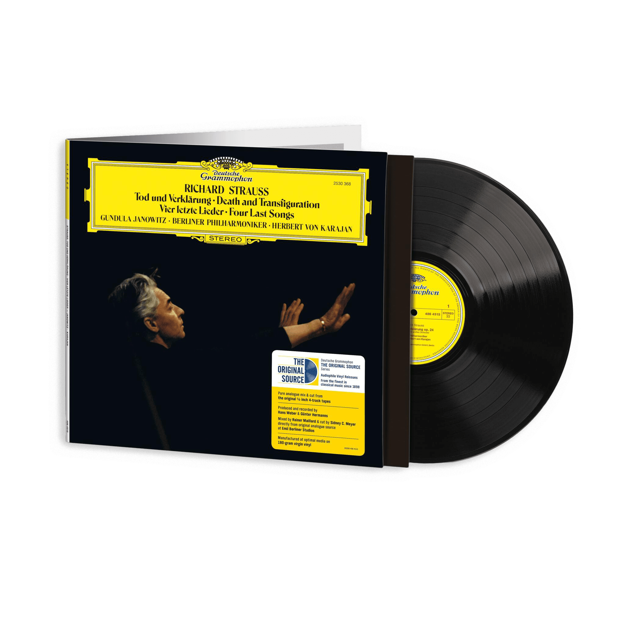 R. Strauss - Tod Und Verklärung / Vier letzte Lieder: Vinyl LP