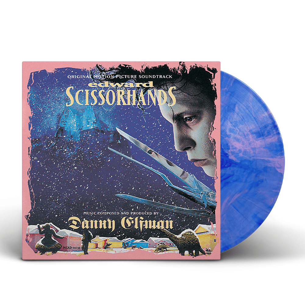 Edward Scissorhands: Exclusive Blue & Pink Candyland Swirl Vinyl LP
