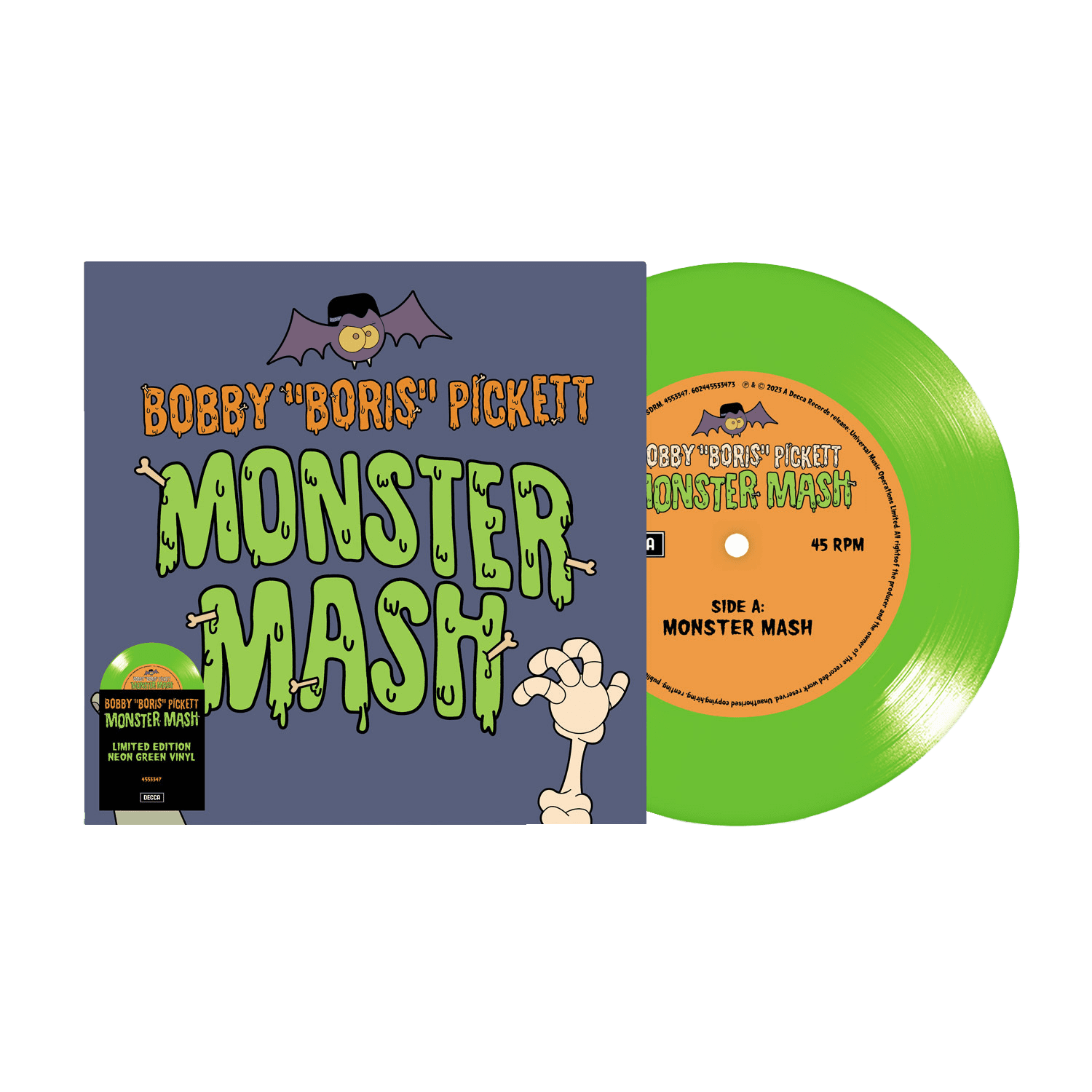 Monster Mash: Limited Neon Green Vinyl 7" Single