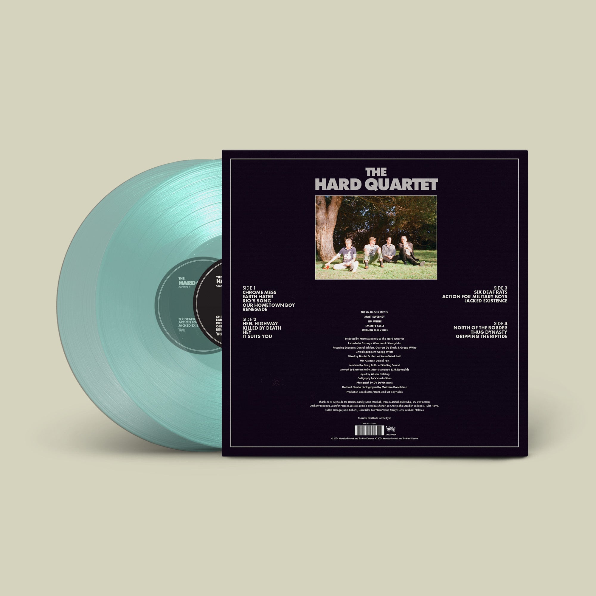 The Hard Quartet: Limited Coke Bottle Clear Vinyl 2LP - Image 4