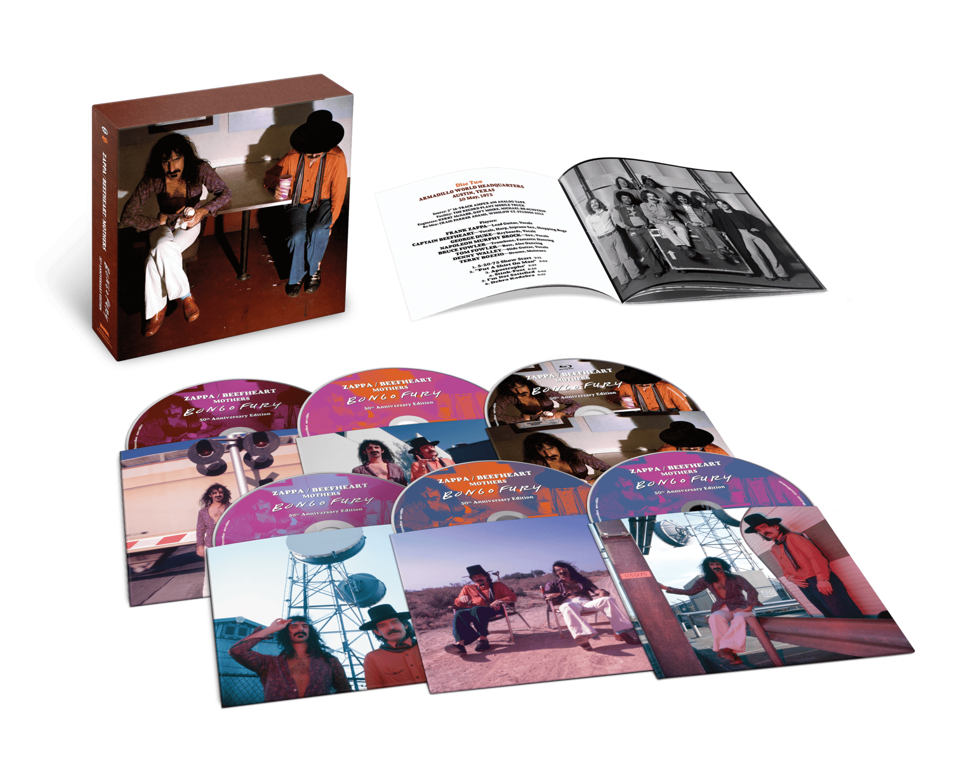 Bongo Fury (50th Anniversary): Super Deluxe 5CD + Blu-Ray Box Set