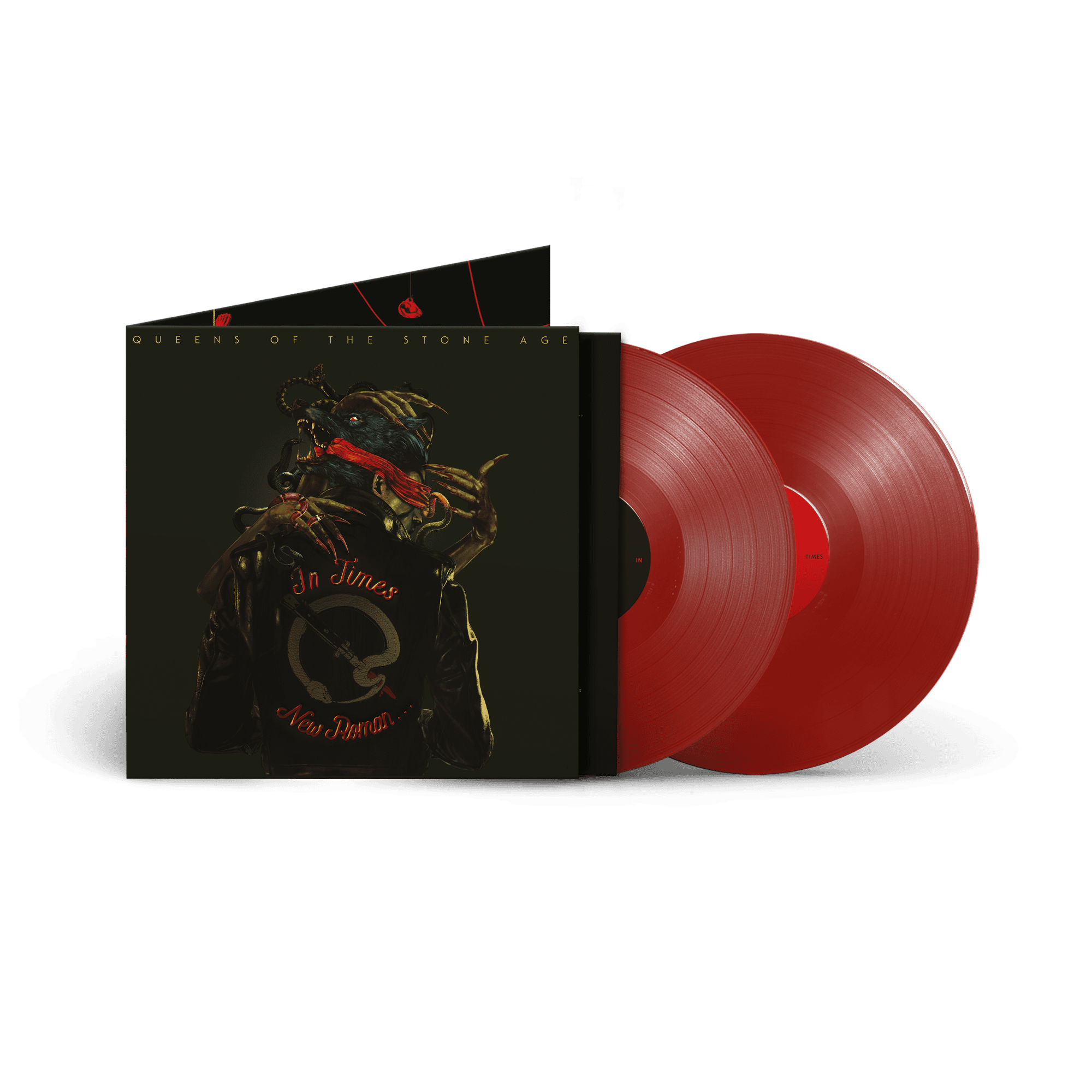 In Times New Roman... Opaque Red 2lp