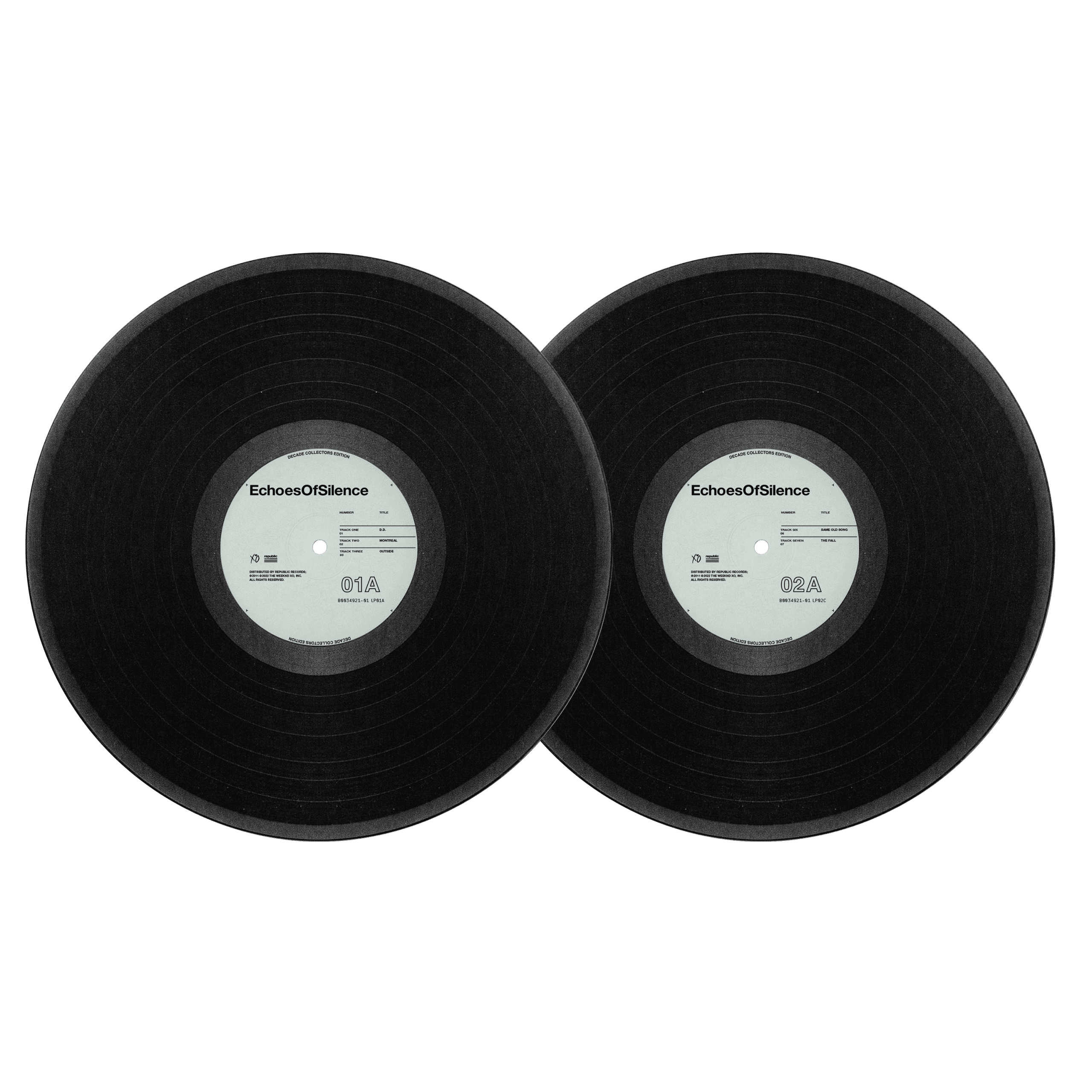 ECHOS OF SILENCE DECADE COLLECTOR’S EDITION 2LP - Image 2