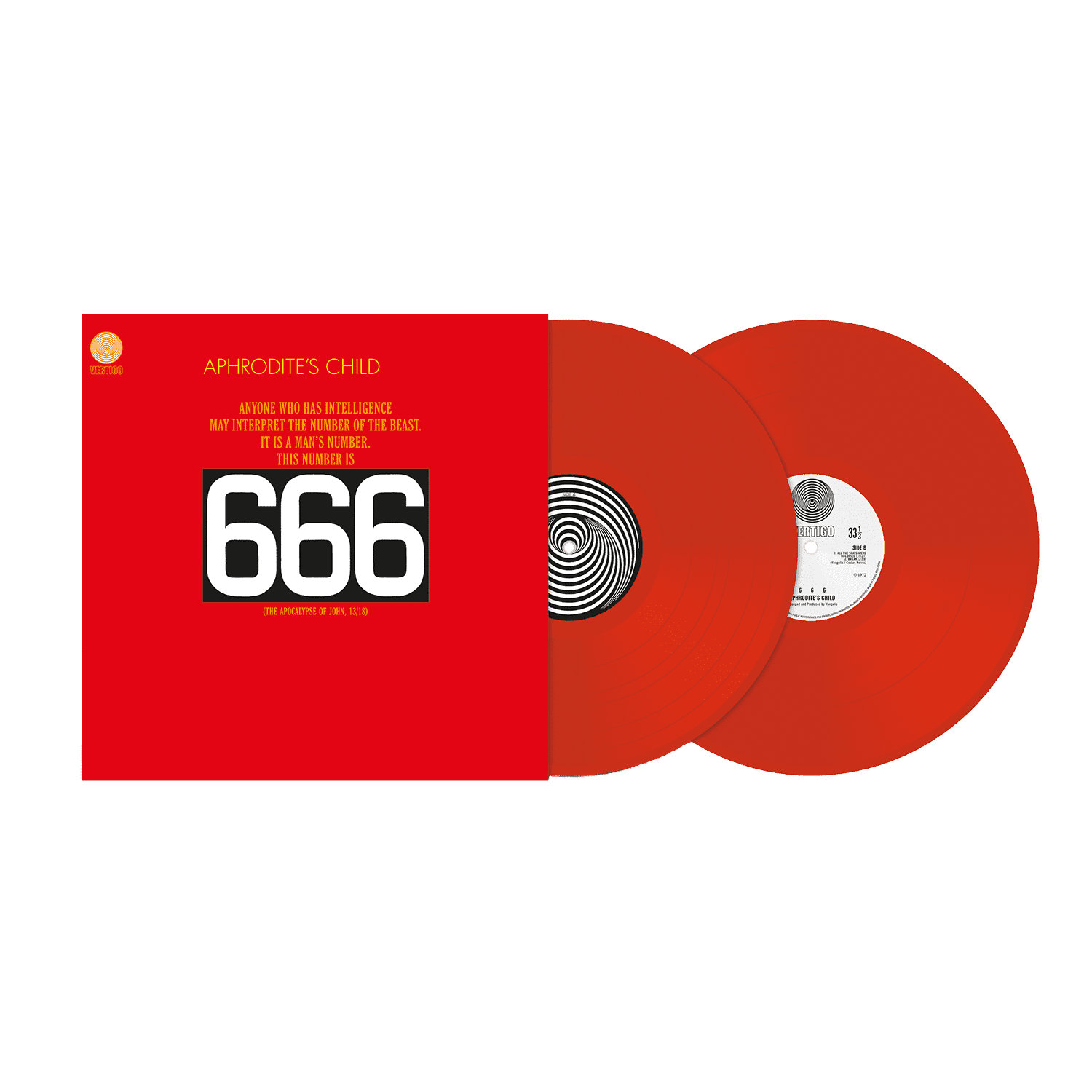 666 (The Apocalypse Of John, 13/18): Exclusive Red Vinyl 2LP