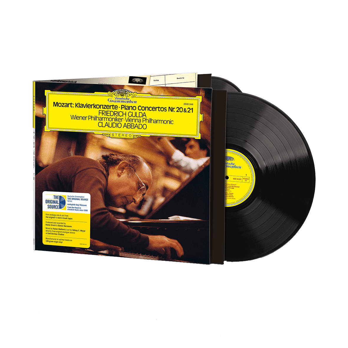 Mozart: Piano Concertos Nos. 20 & 21: Vinyl 2LP