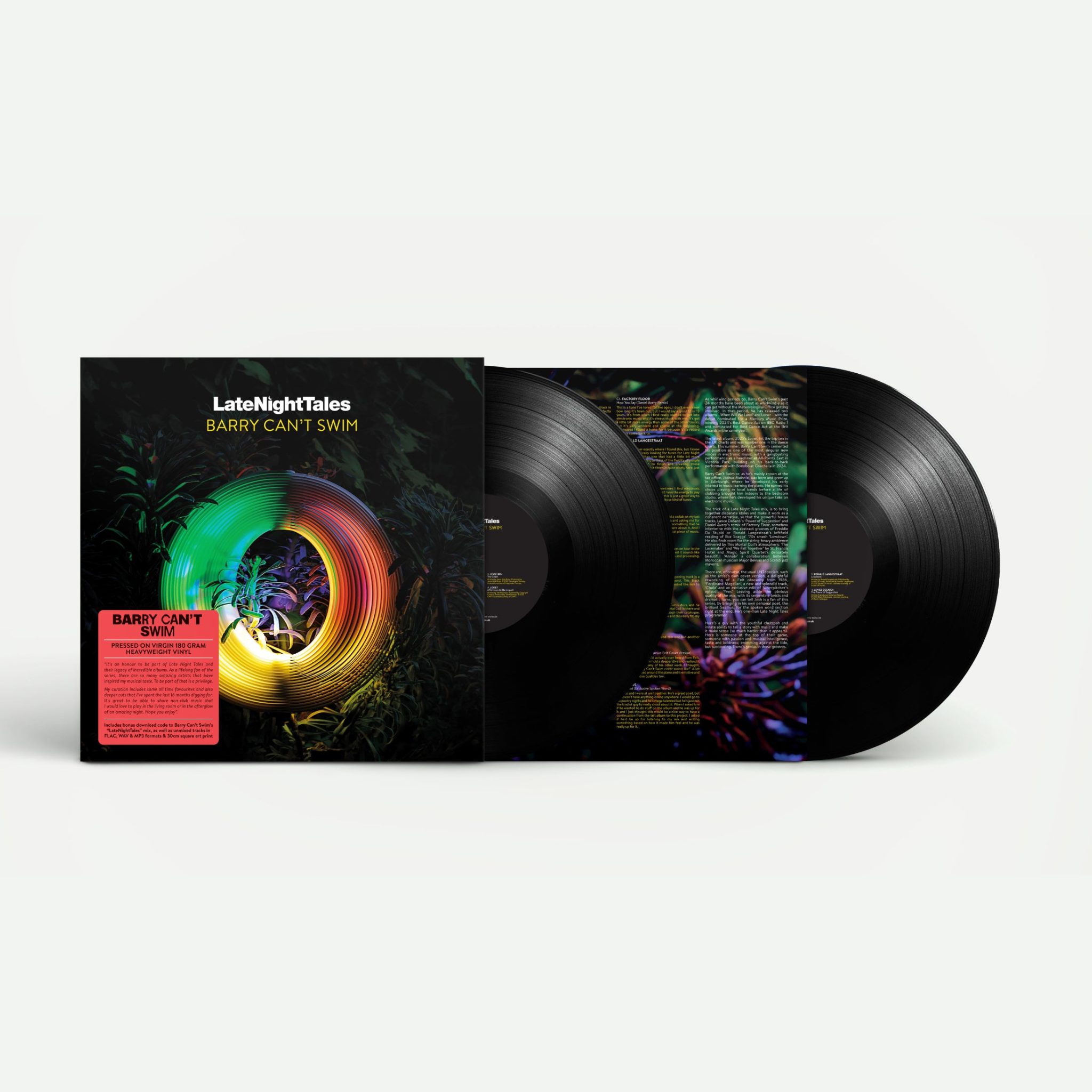 Late Night Tales Barry Can??t Swim: Black Vinyl 2LP