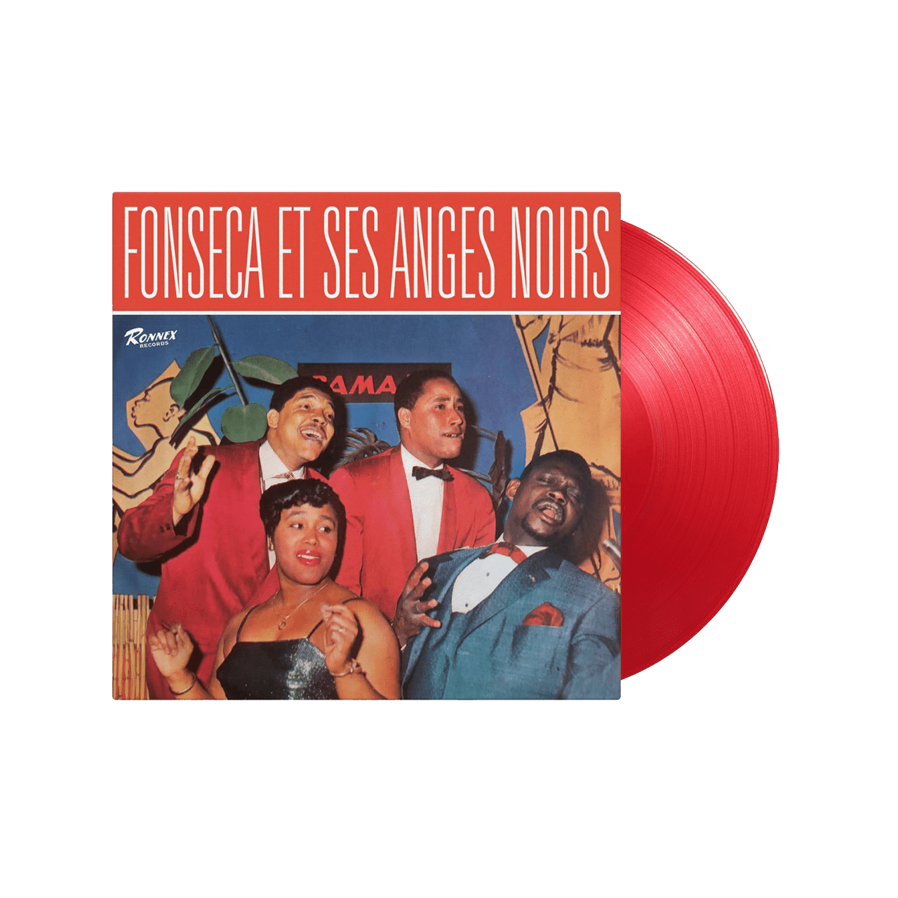 Fonseca Et Ses Anges Noir: Limited Translucent Red Vinyl LP