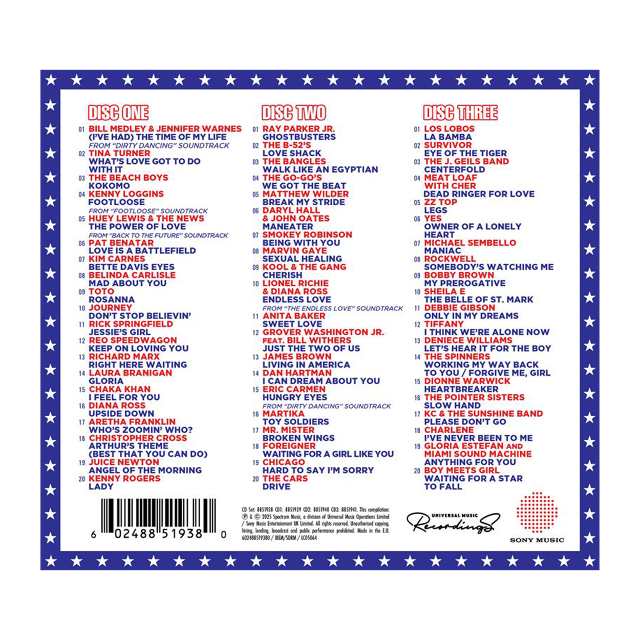 The Best 80s US Album In The World EVER! 3CD - Image 2