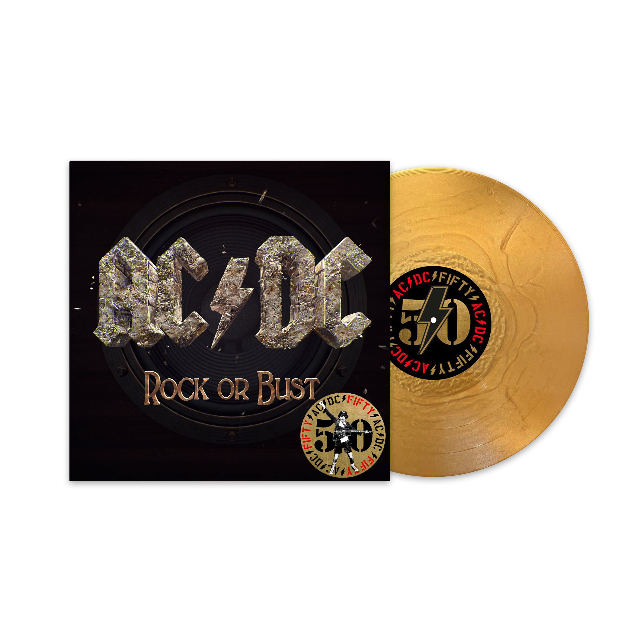 Rock or Bust (50th Anniversary): Gold Vinyl 2LP