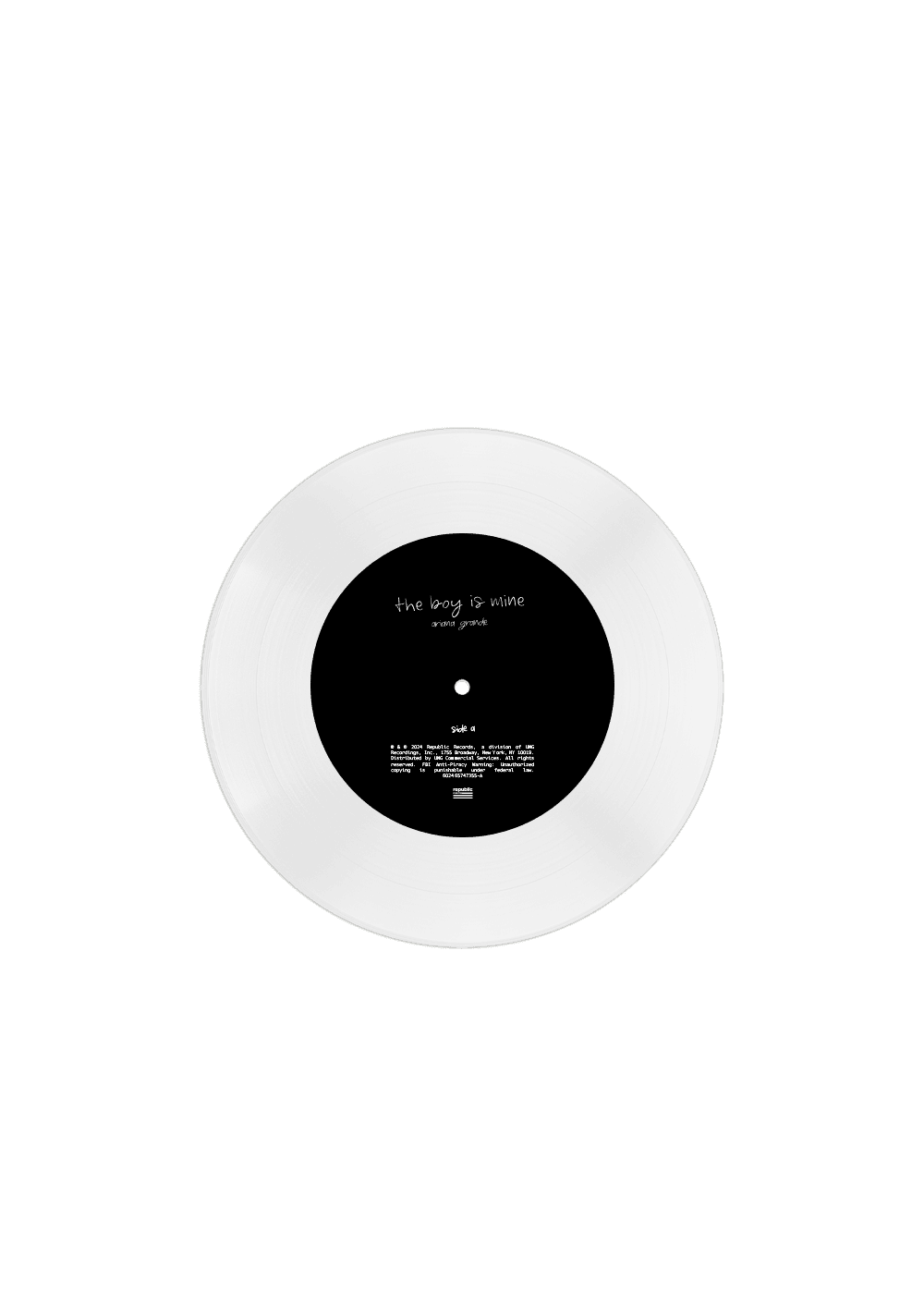 the boy is mine 7" - Image 2