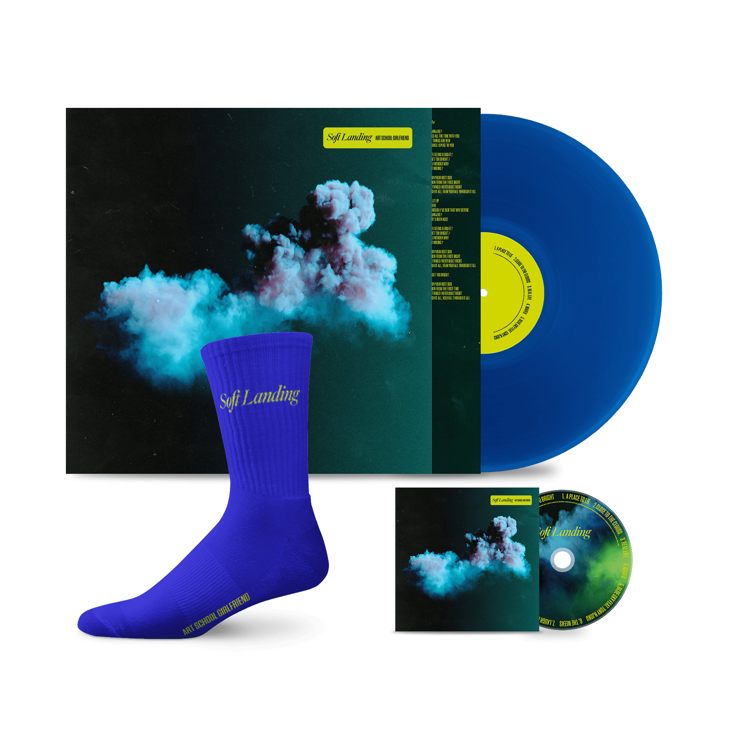 Soft Landing: Limited Blue Vinyl LP, CD + Socks
