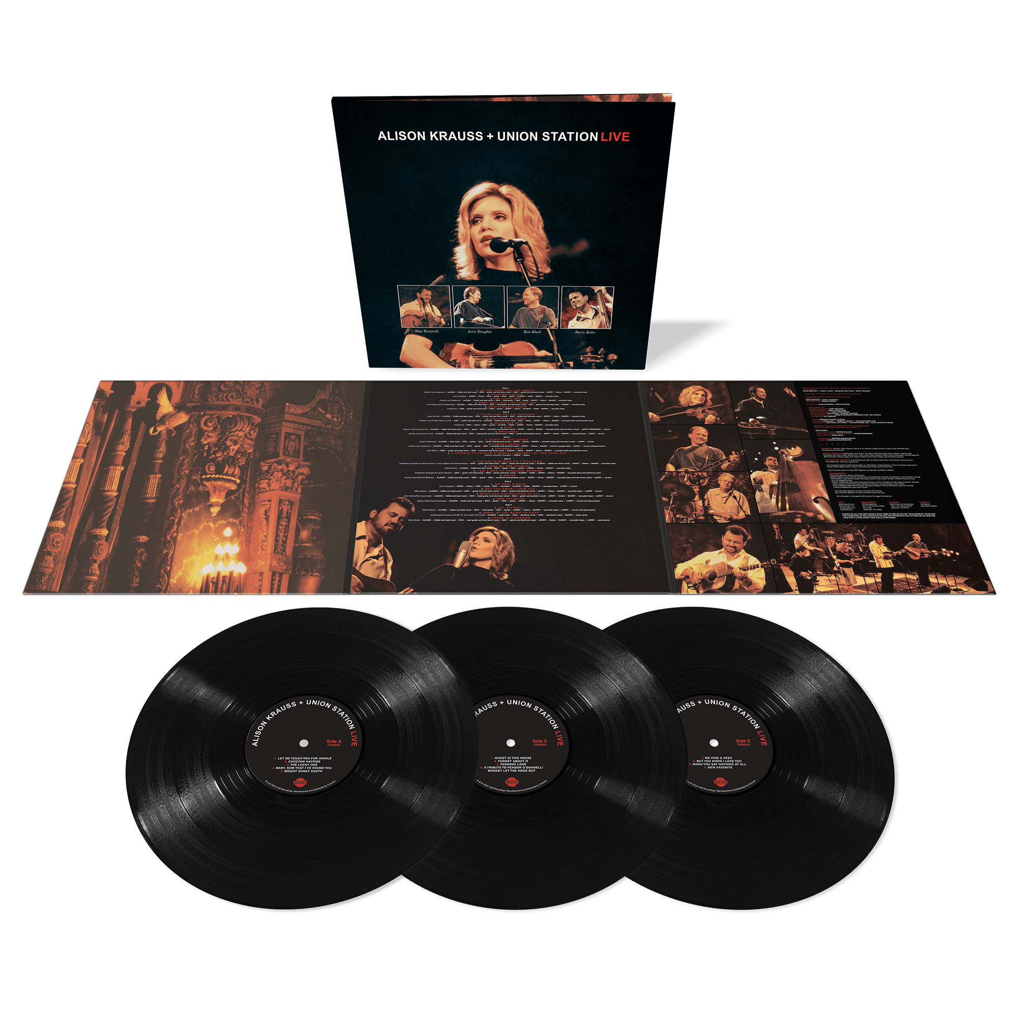 Live: Gatefold Vinyl 3LP