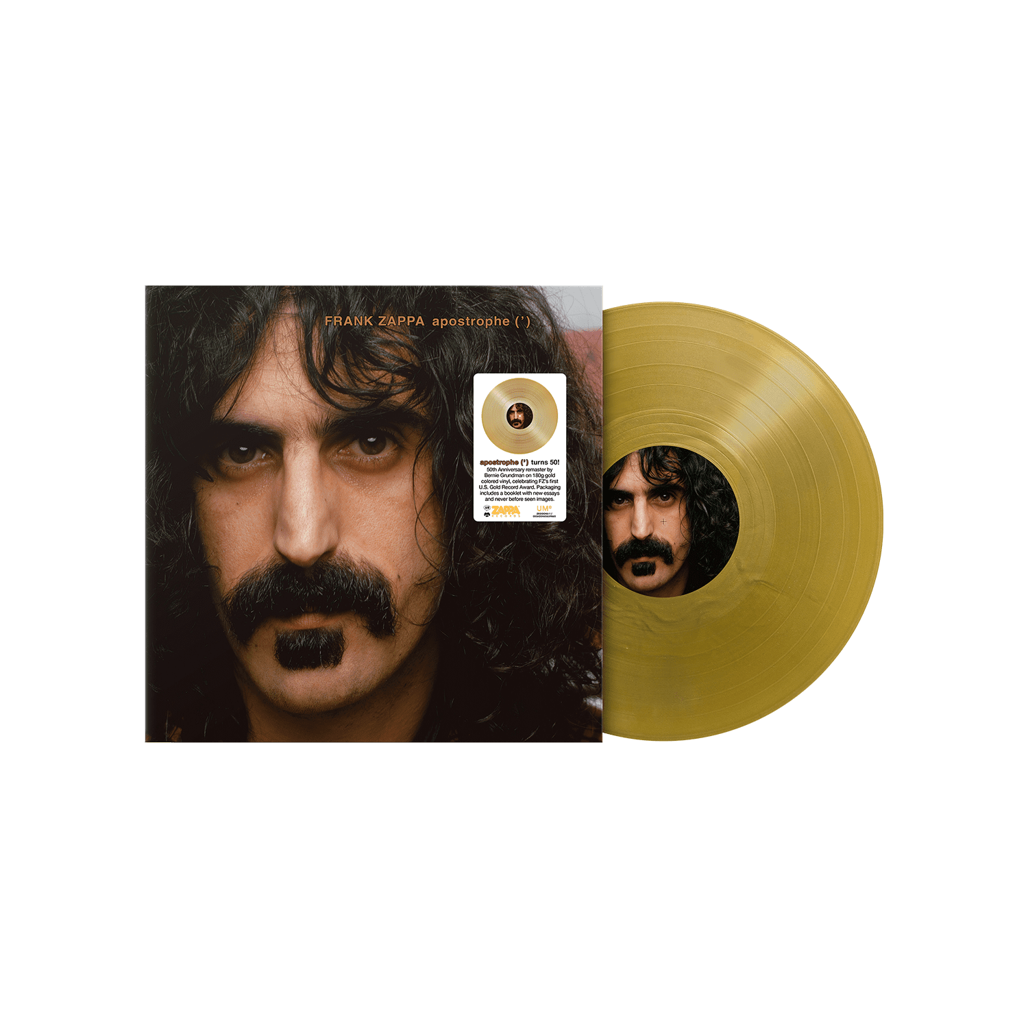Apostrophe (') - 50th Anniversary Edition: Gold Nugget Vinyl LP