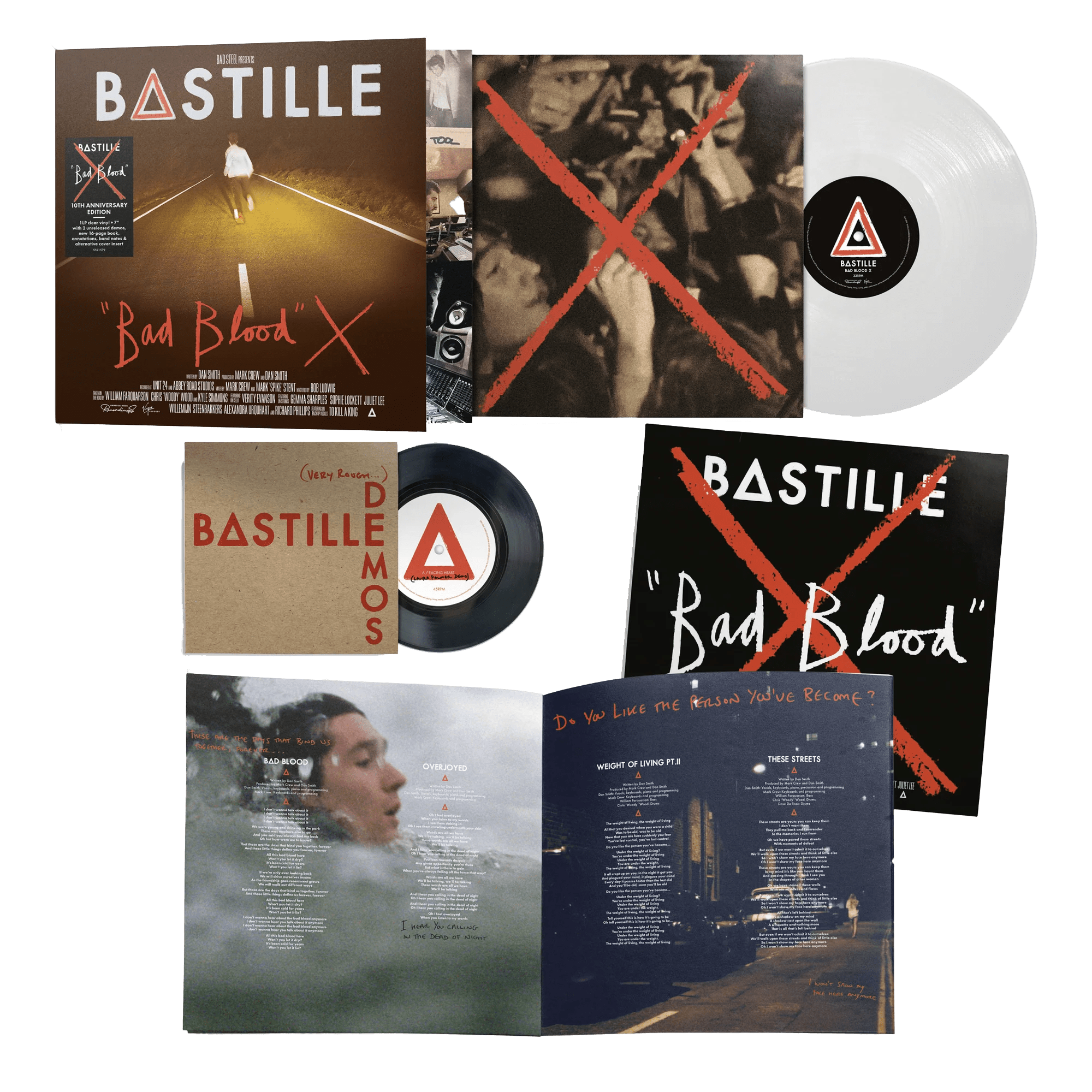 "BAD BLOOD?? X (10TH ANNIVERSARY EDITION) Coloured Vinyl + 7"