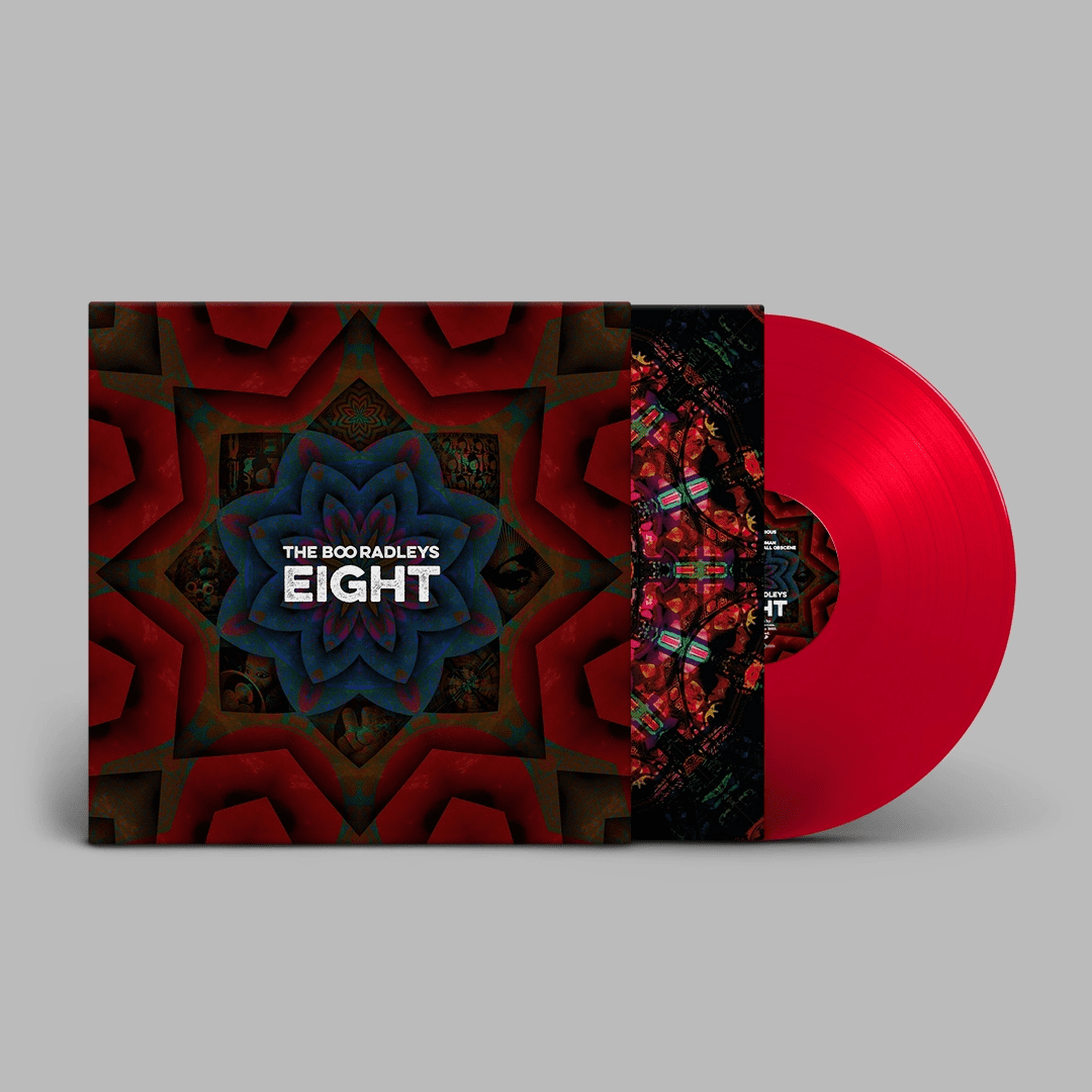 Eight: Limited Edition Transparent Red Vinyl LP + Signed Print - Image 2