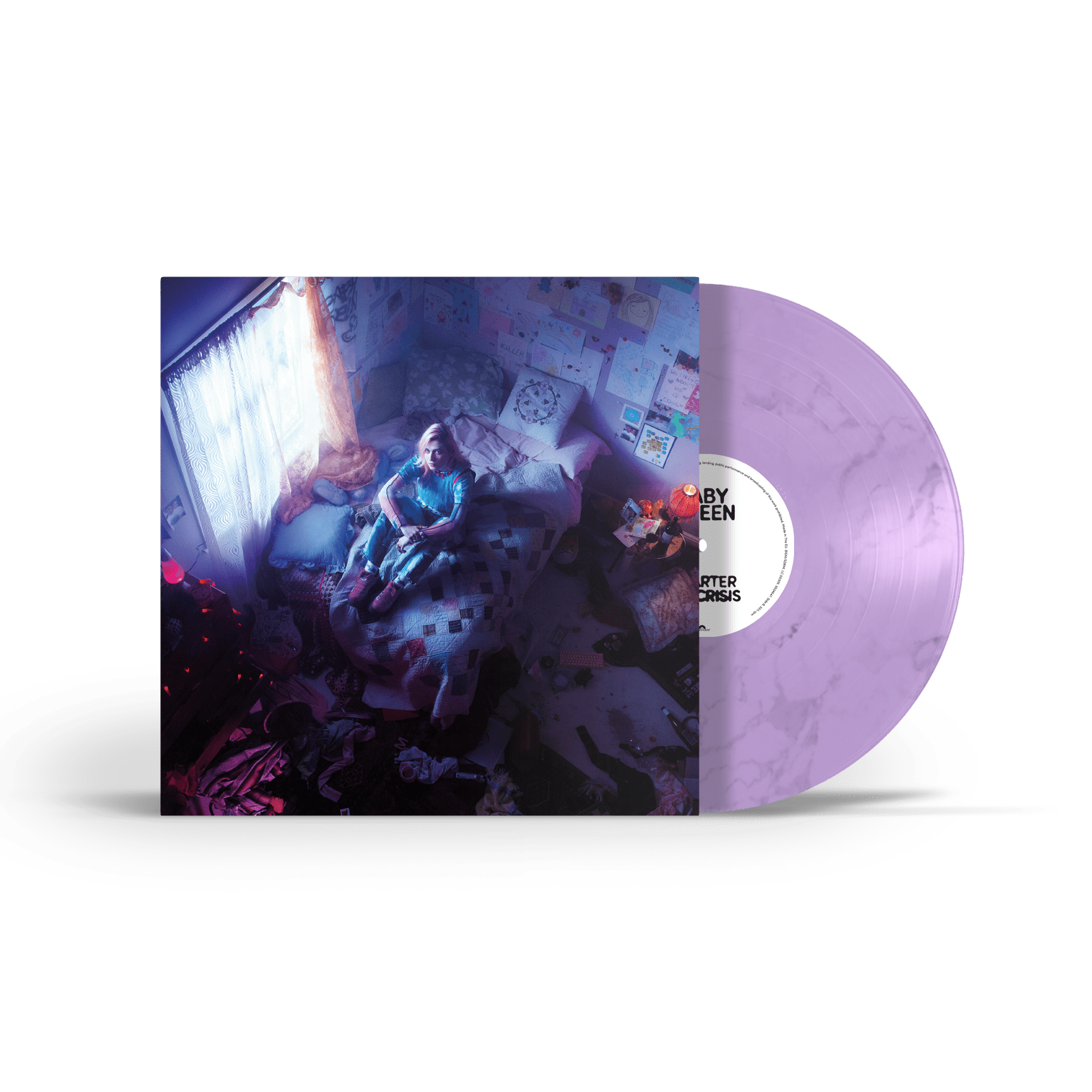 Quarter Life Crisis: Limited Purple Vinyl LP + Signed Art/Lyric Card - Image 2