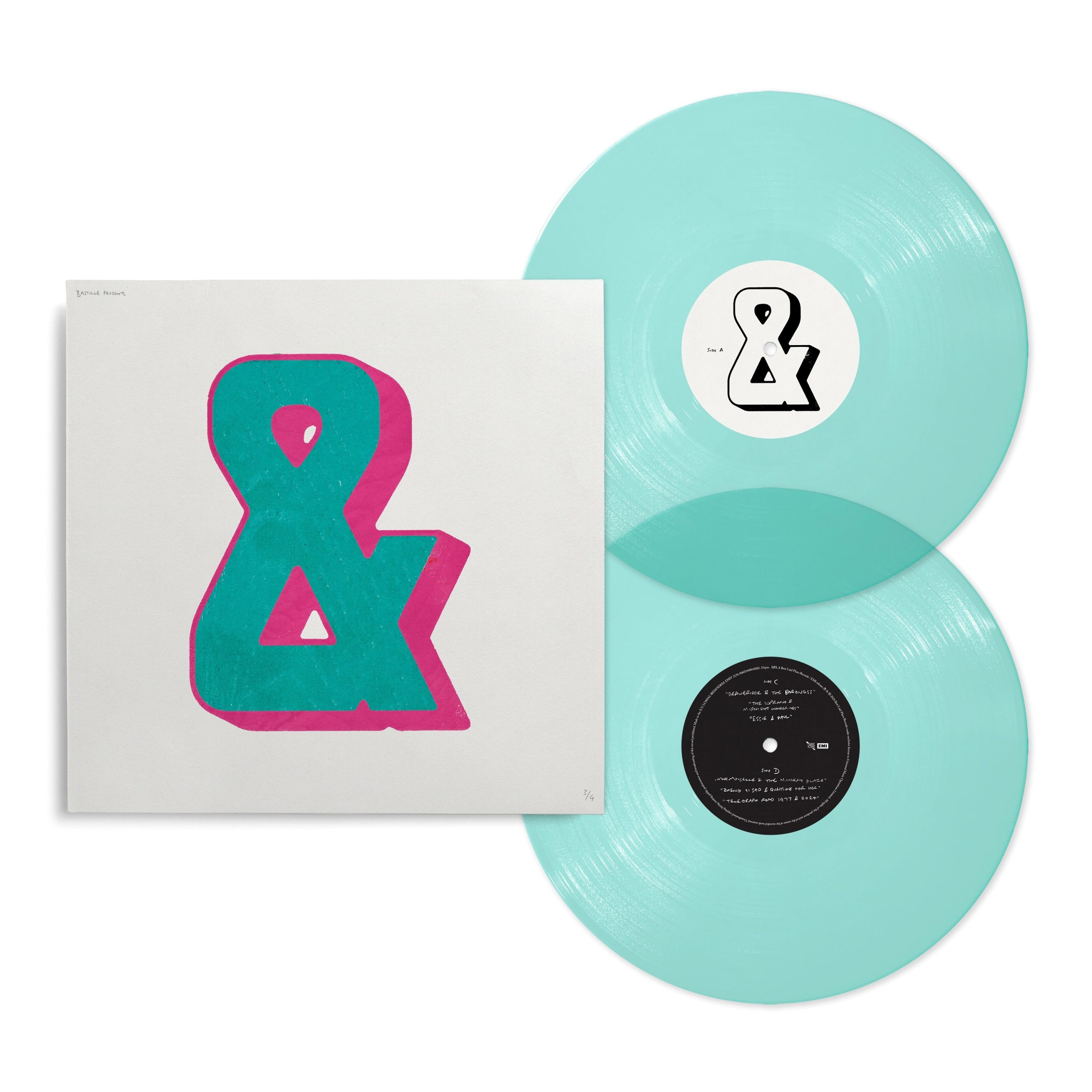 "&" Limited Blue Sky Vinyl 2LP