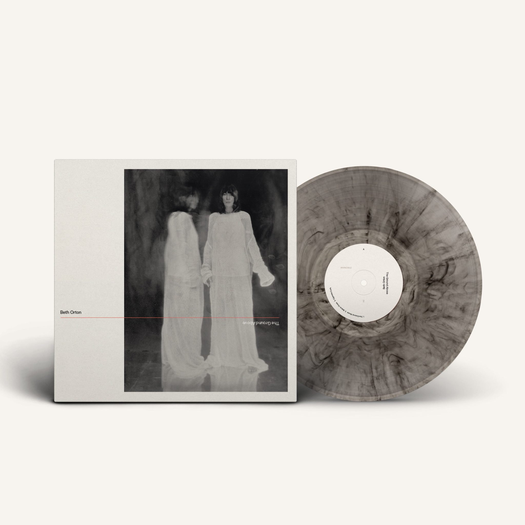 The Ground Above: "Cigarette Curls" Smoky Marbled Vinyl LP