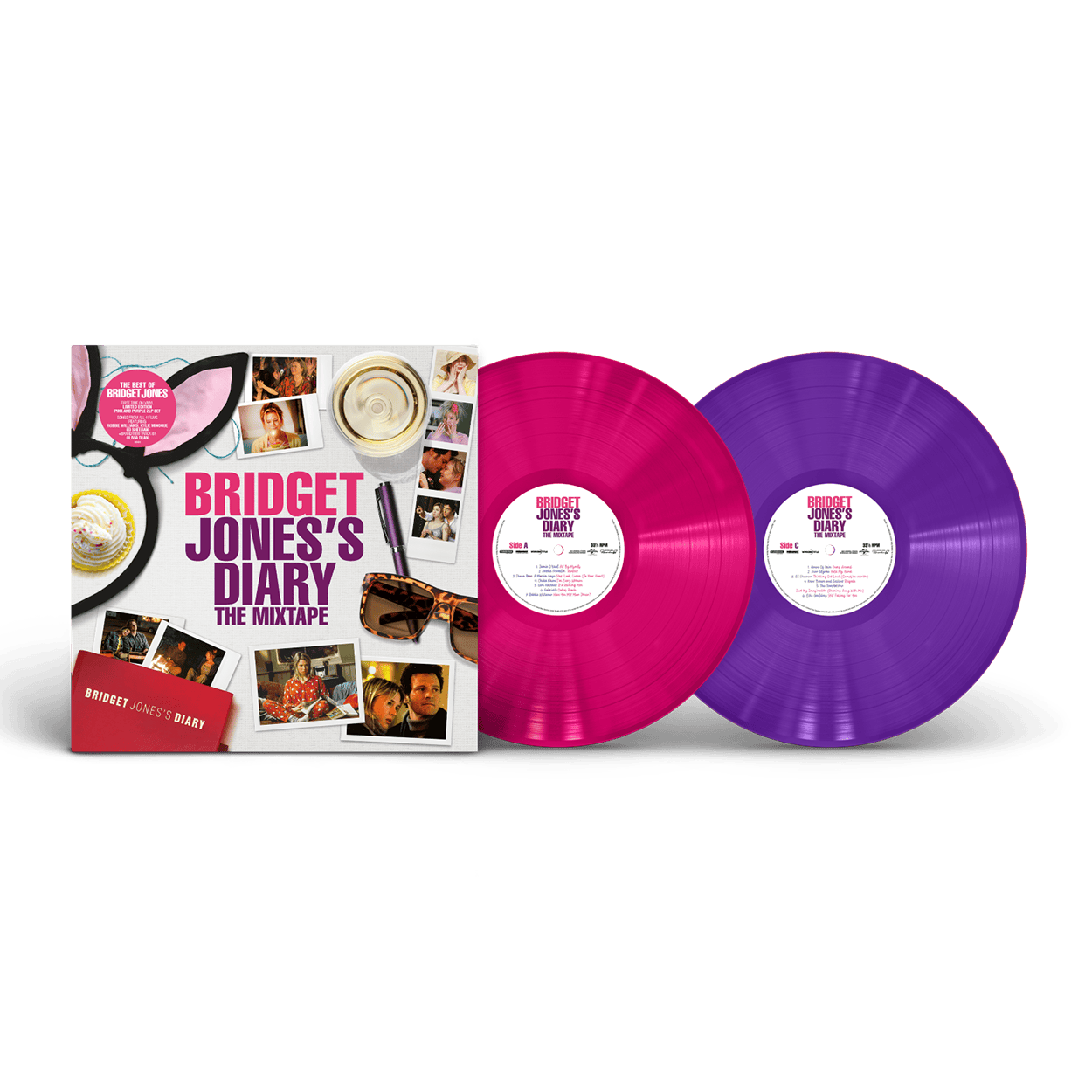 Bridget Jones's Diary: The Mixtape Pink & Purple Vinyl 2LP