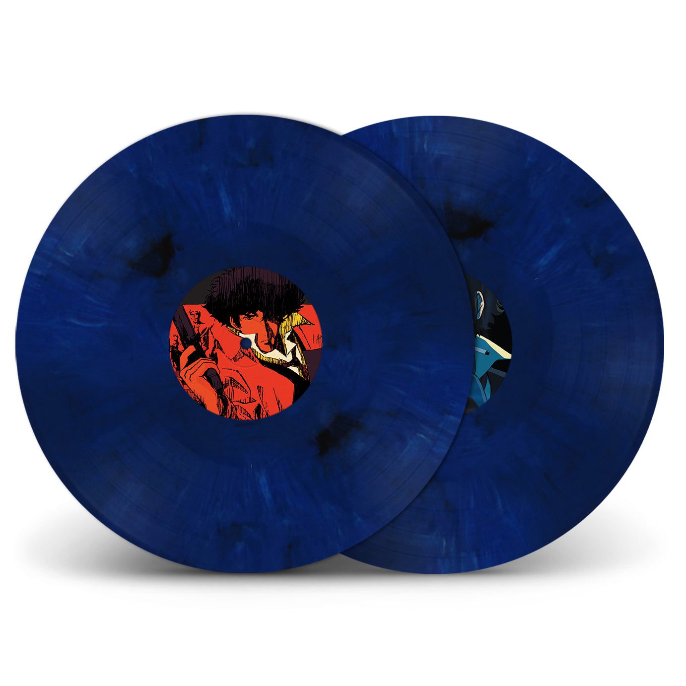COWBOY BEBOP - The Real Folk Blues Legends: Dark Blue Marbled Vinyl 2LP - Image 3