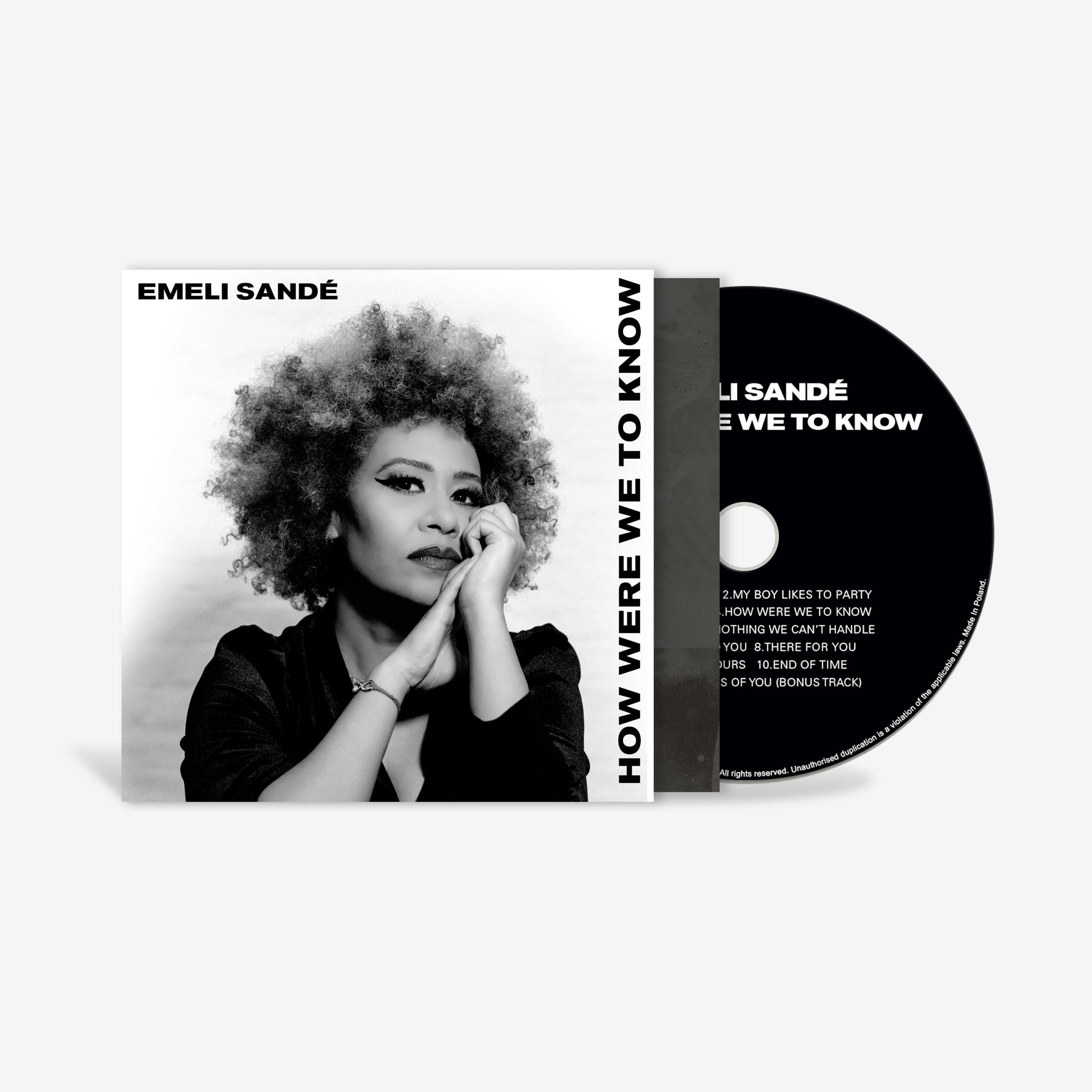 How Were We To Know: CD