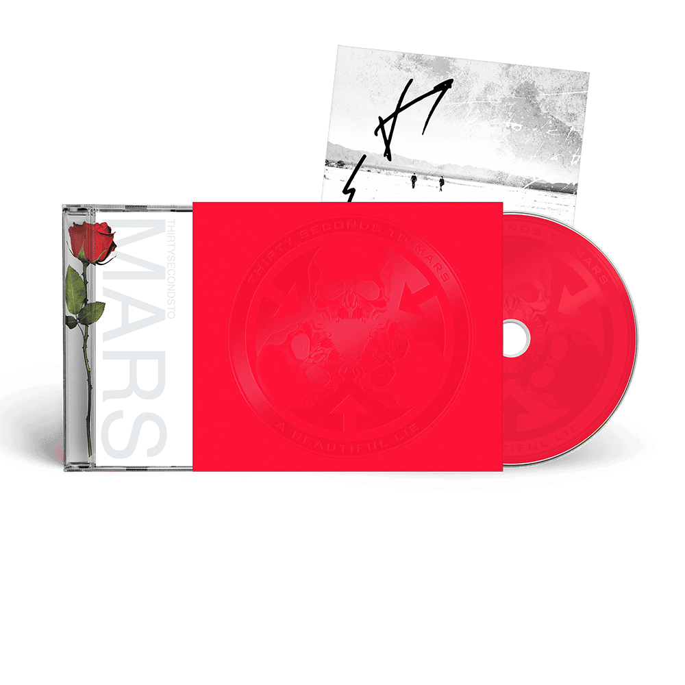 Thirty Seconds to Mars - A Beautiful Lie (20 Year Anniversary Edition) CD + Signed CD Art Card