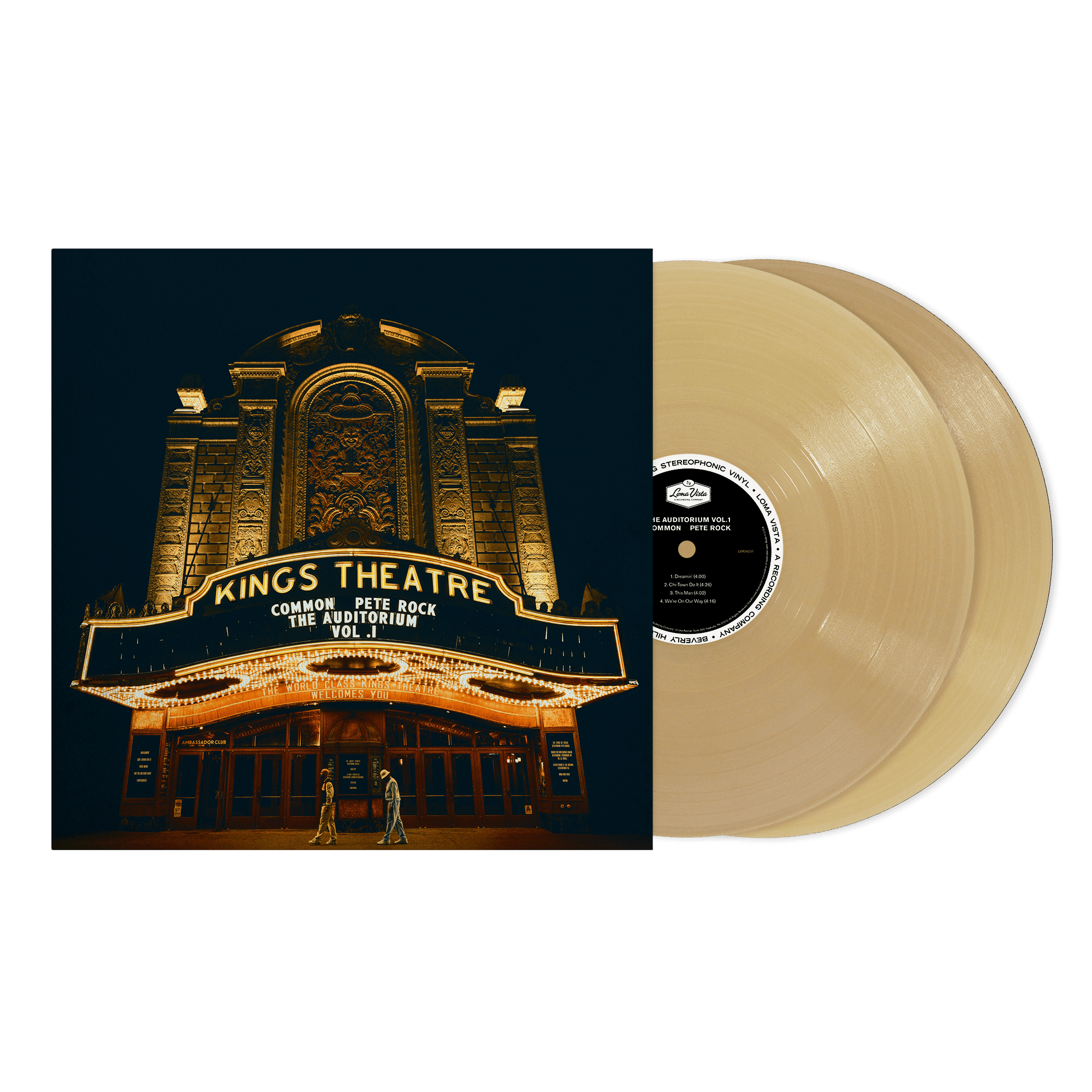 The Auditorium, Vol. 1: Gold/Tan Vinyl 2LP