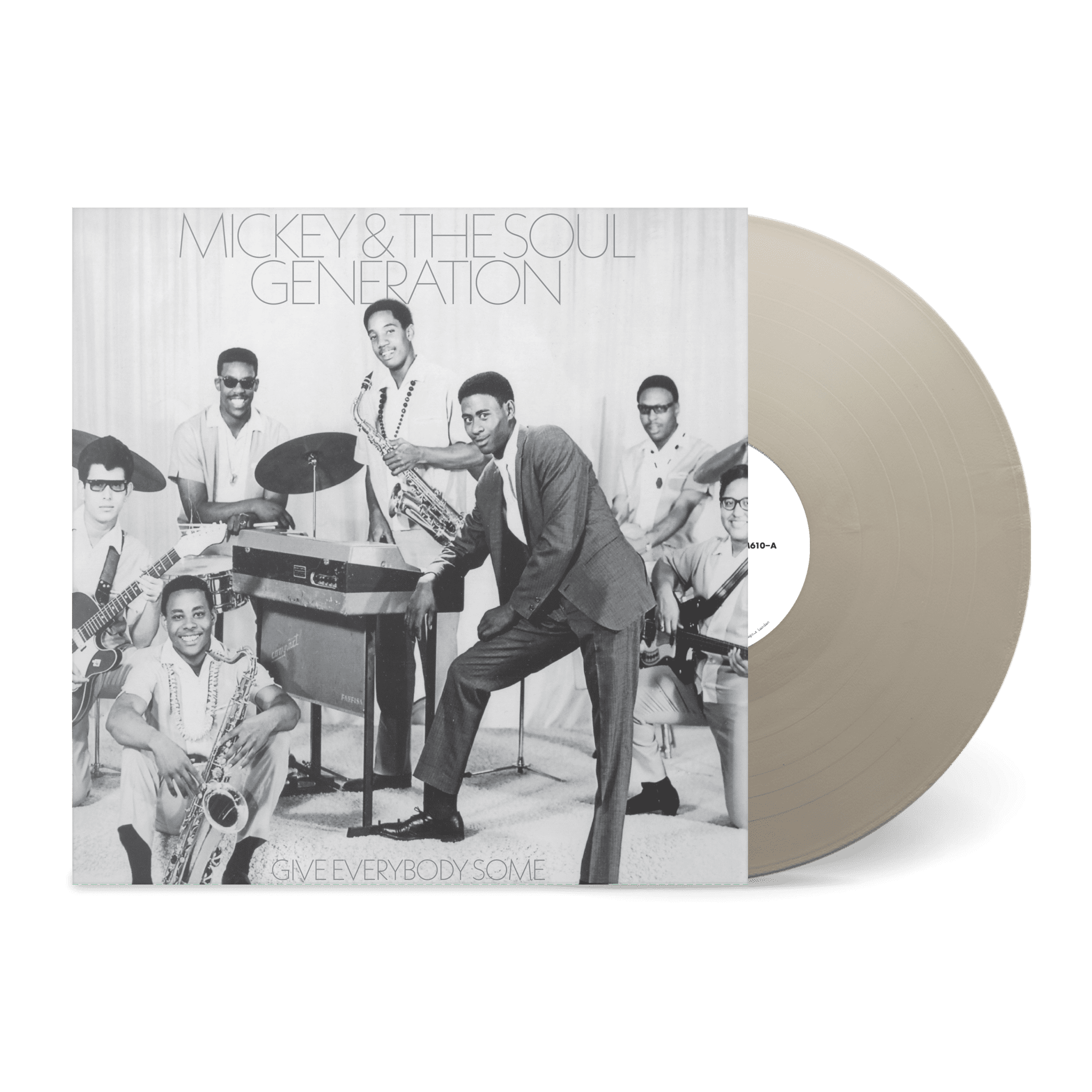 Give Everybody Some: Opaque Silver Vinyl LP