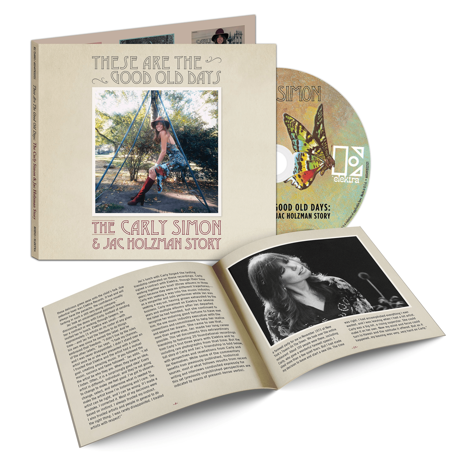 These are the Good Old Days - The Carly Simon and Jac Holzman Story: CD