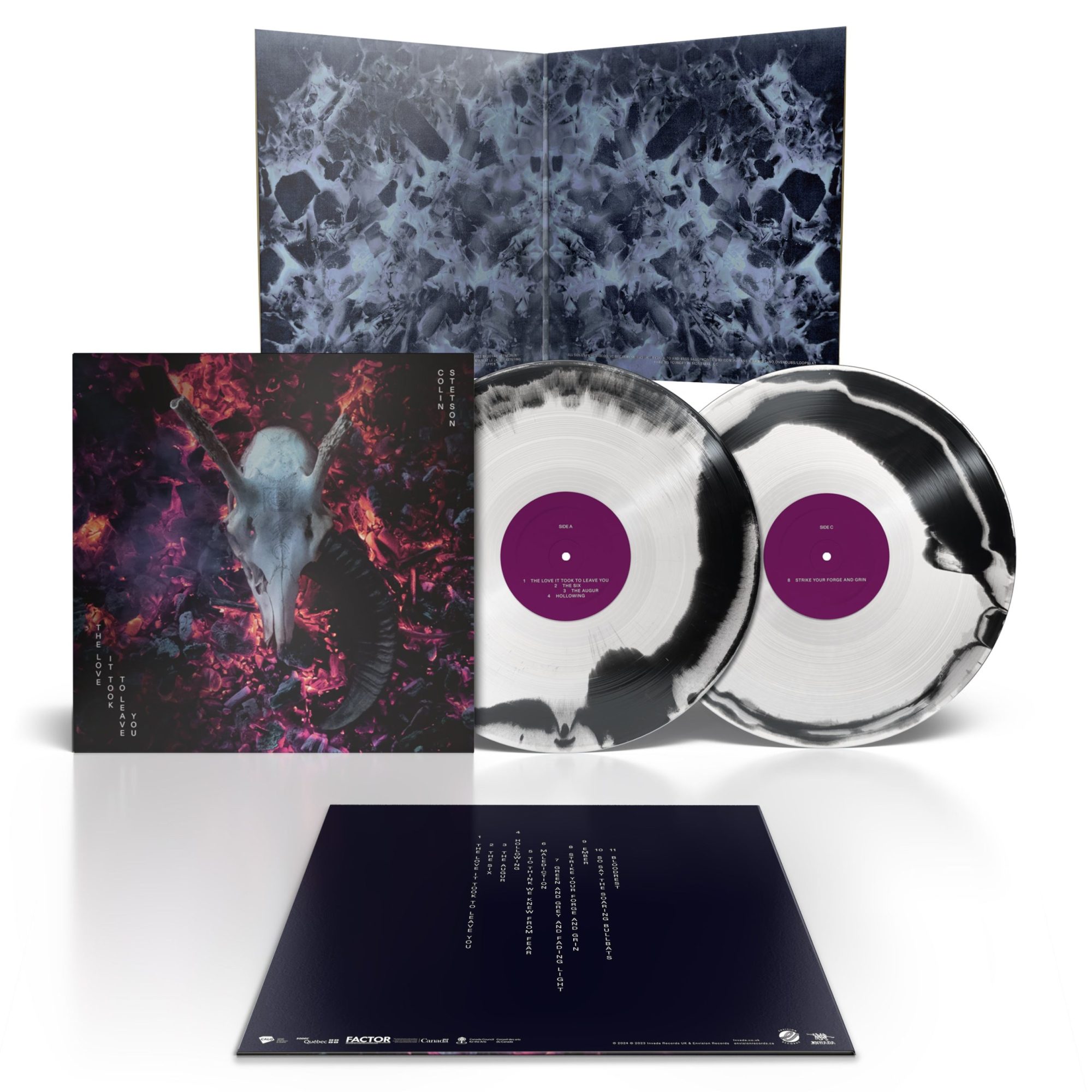 The Love It Took To Leave You: Black & White Swirl Vinyl LP