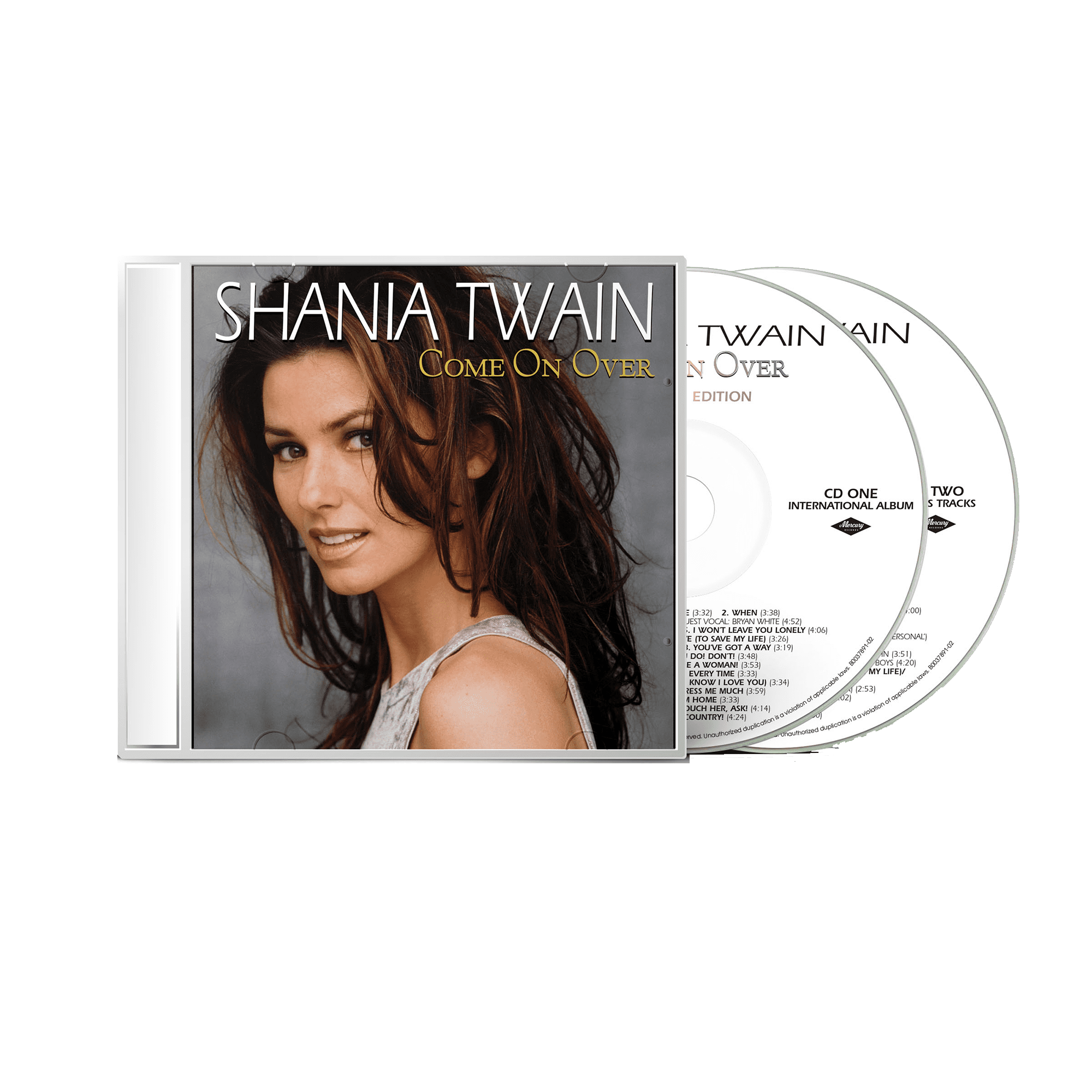 Come On Over Diamond Edition:  2CD