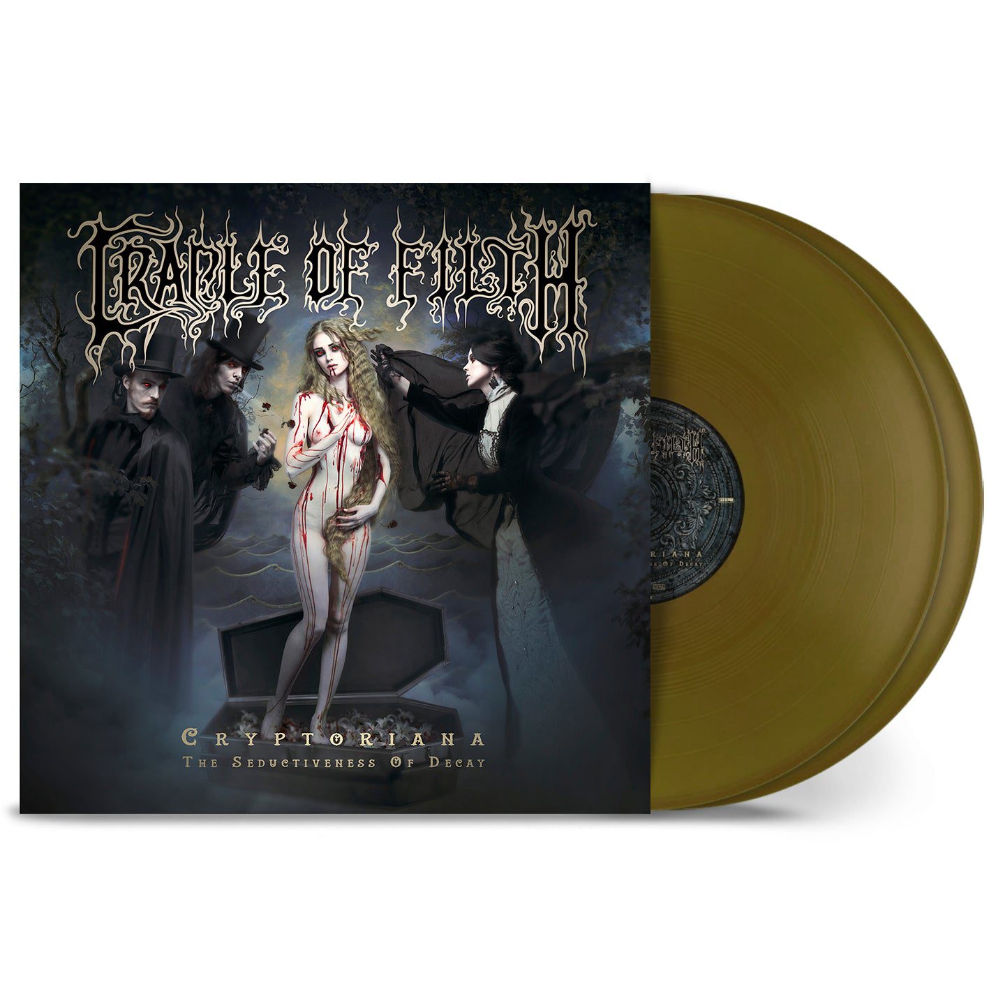 Cryptoriana – The Seductiveness Of Decay: Gold Vinyl 2LP
