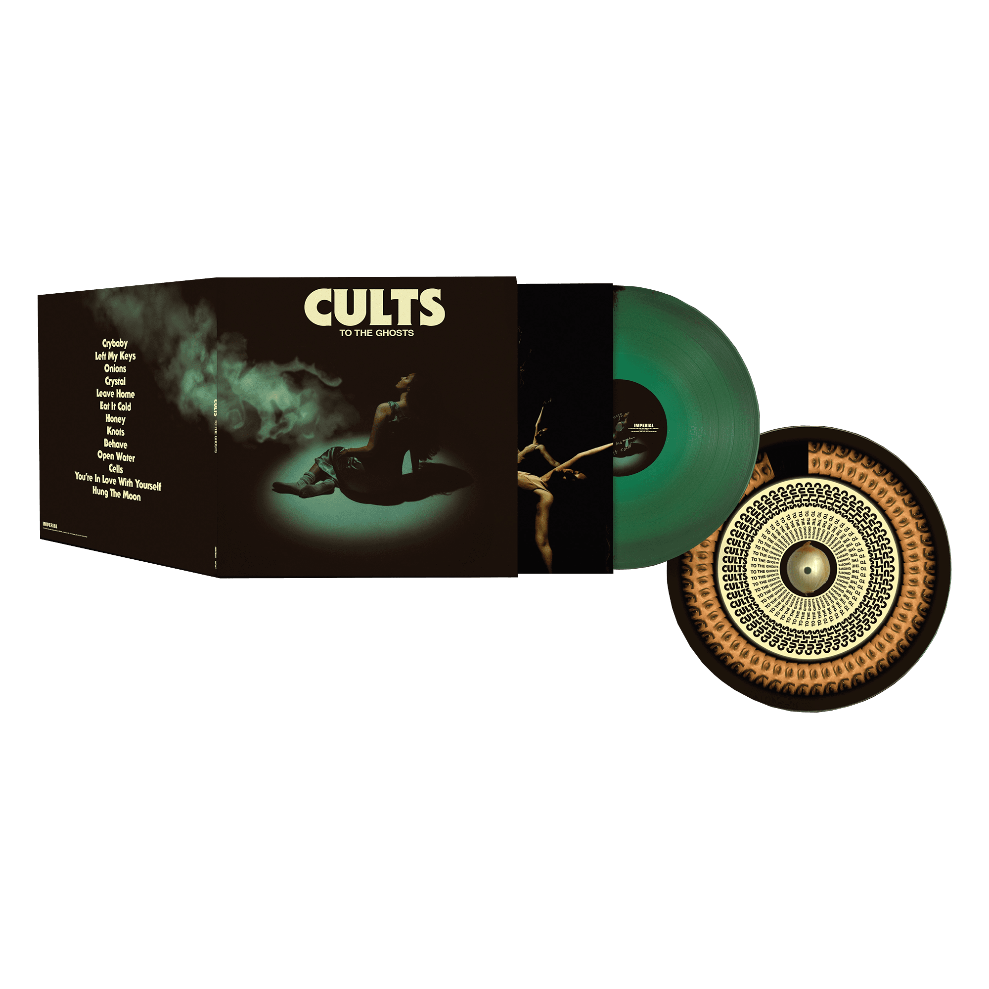 To The Ghosts: Limited Green LP & Signed Zoetrope Slipmat