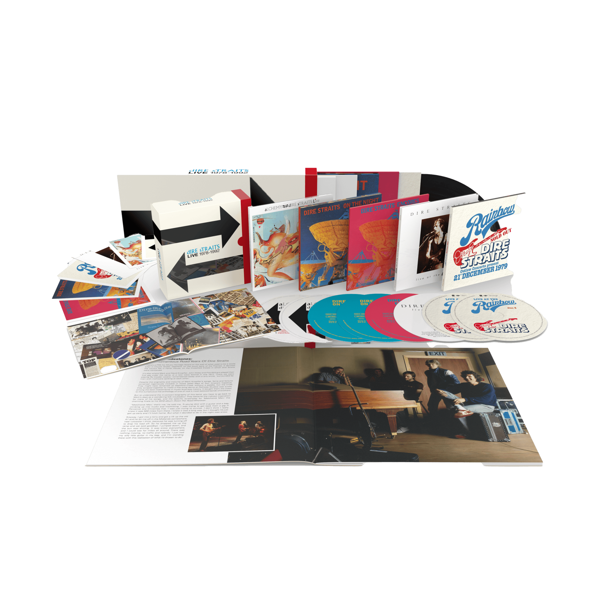 The Live Albums 1978-1992: 8CD Box Set