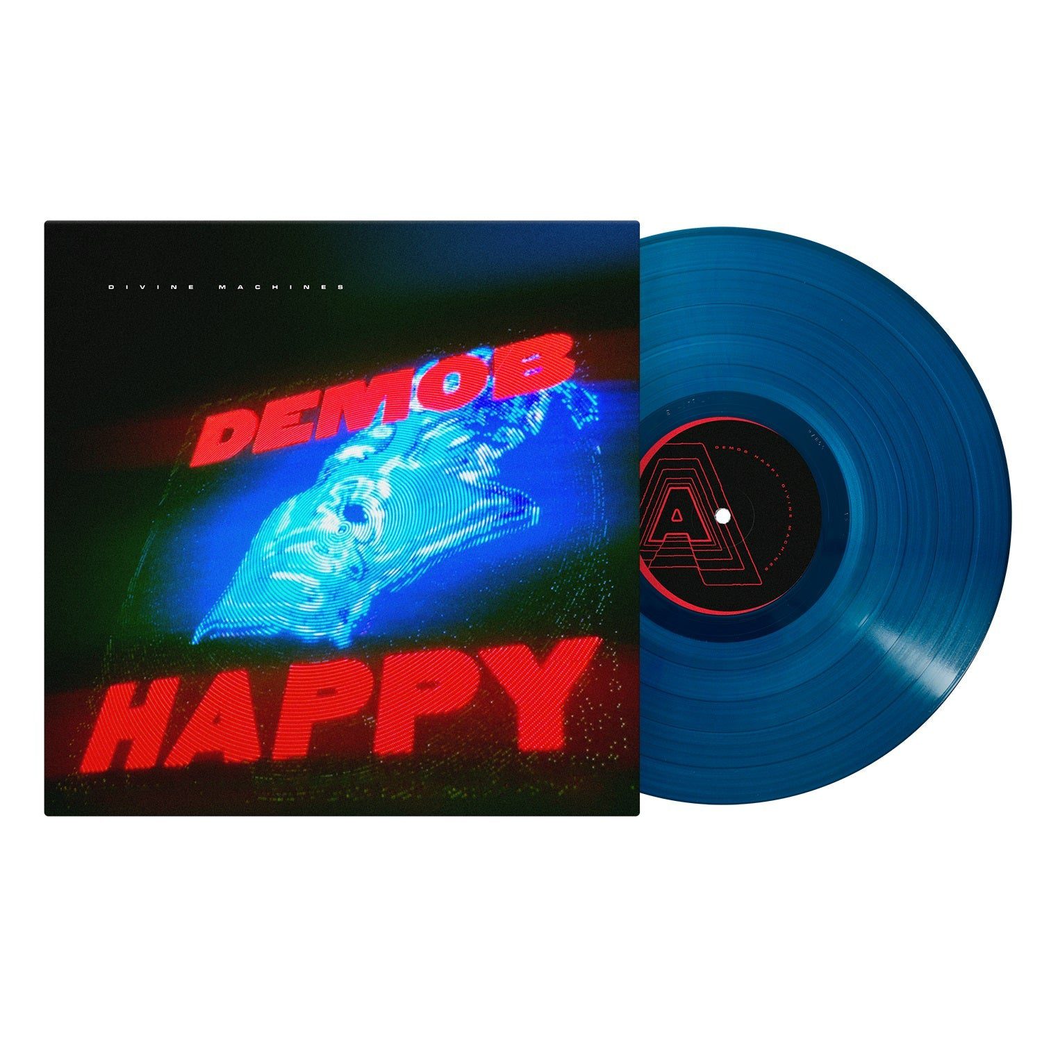 Divine Machines: Limited Transparent Blue Vinyl LP + Signed Print - Image 2