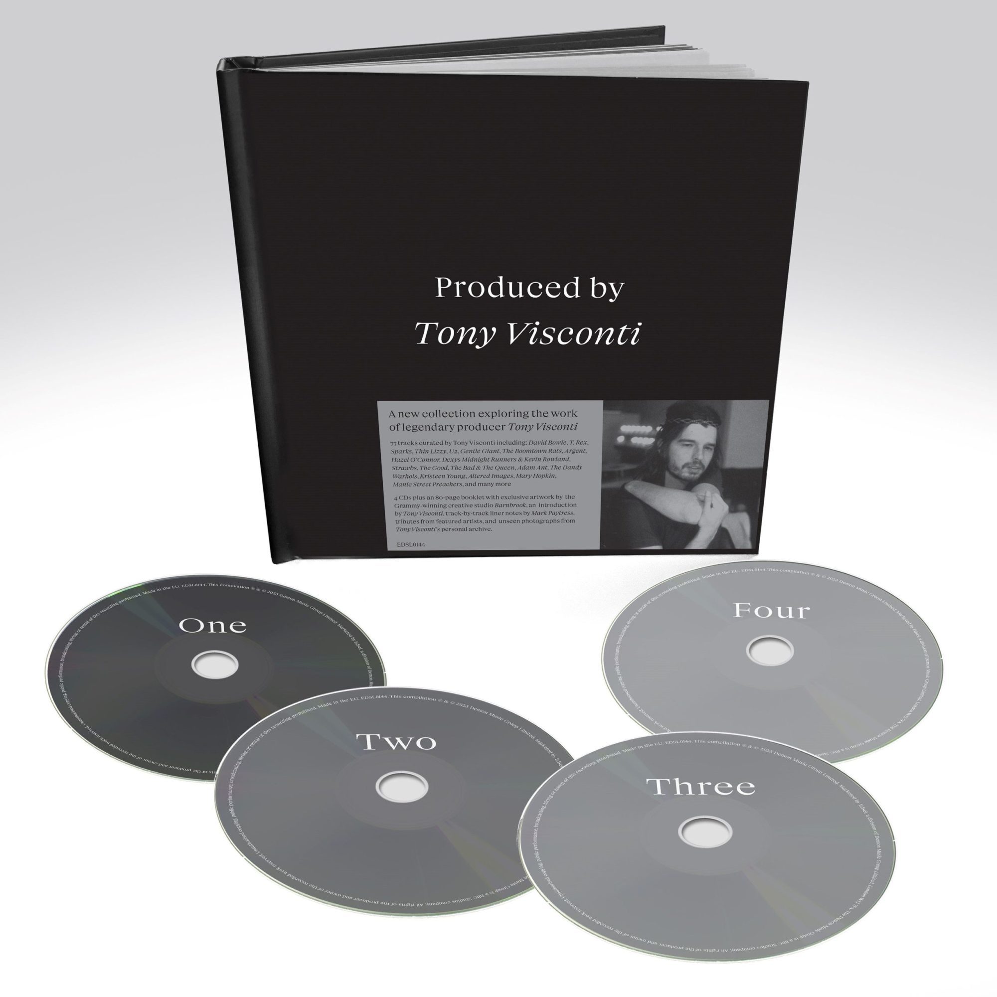 Produced By Tony Visconti: 4CD Box Set