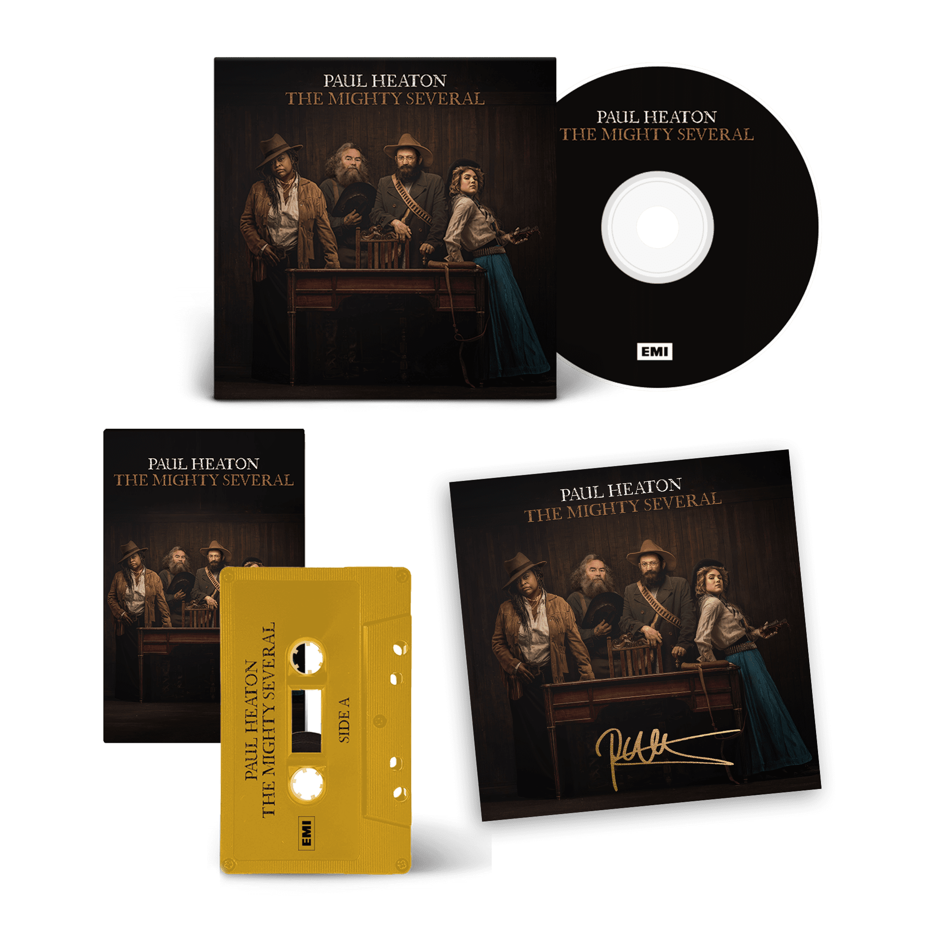 The Mighty Several: CD, Cassette + Signed Art Card