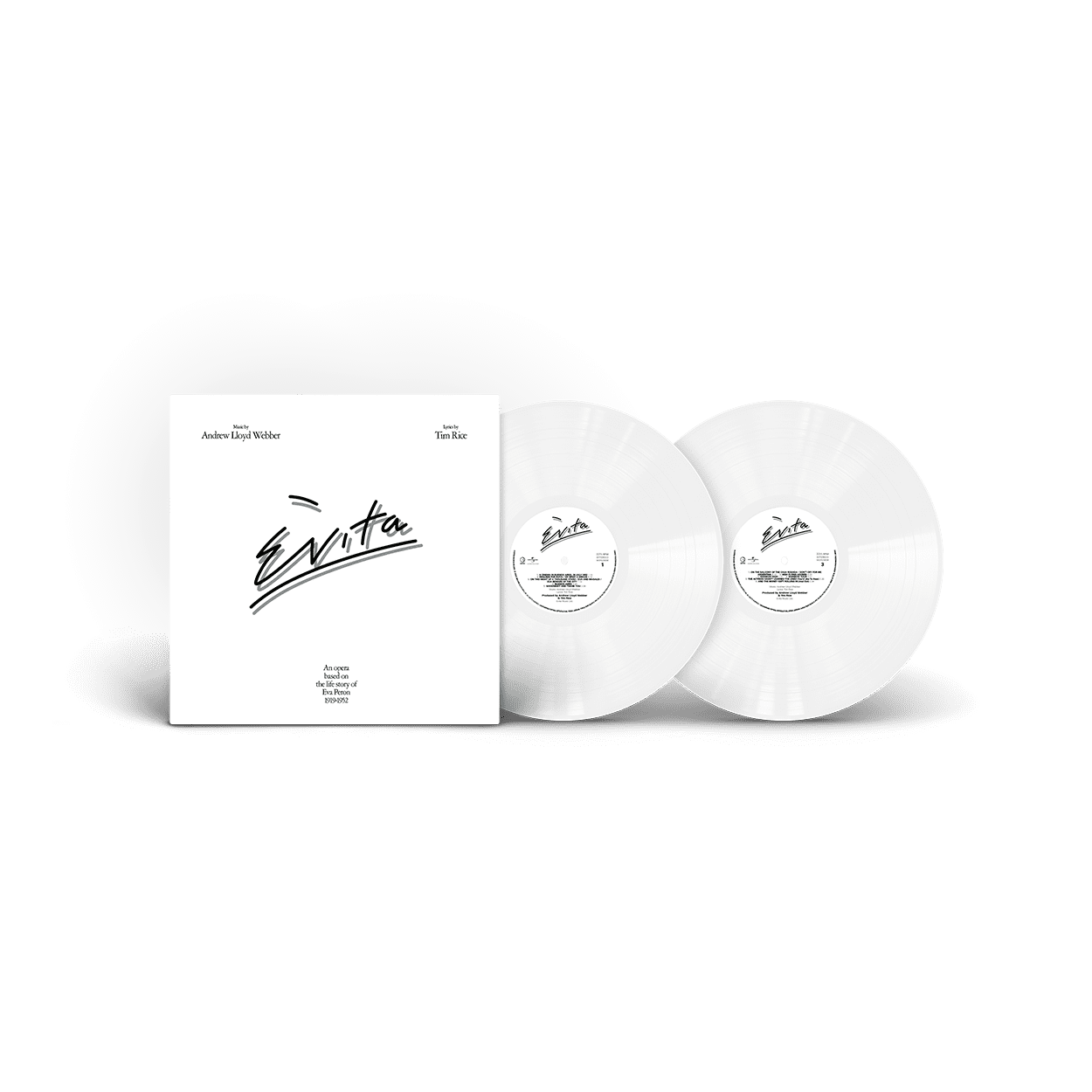Evita: White Vinyl 2LP