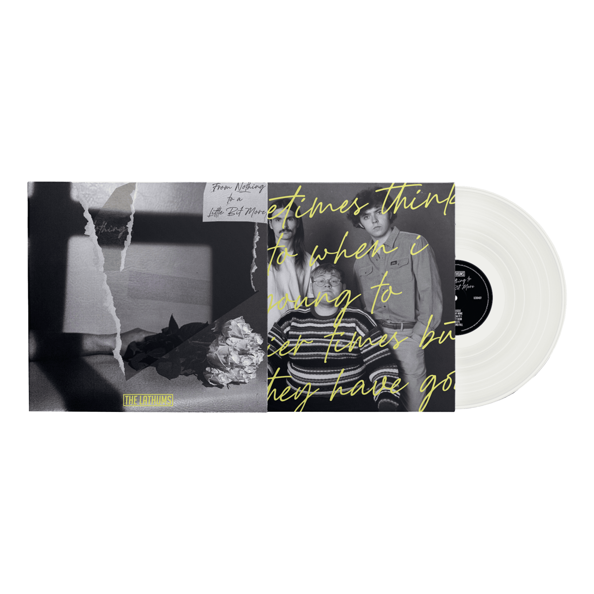 From Nothing To A Little Bit More: LTD Edition Alt Art White LP