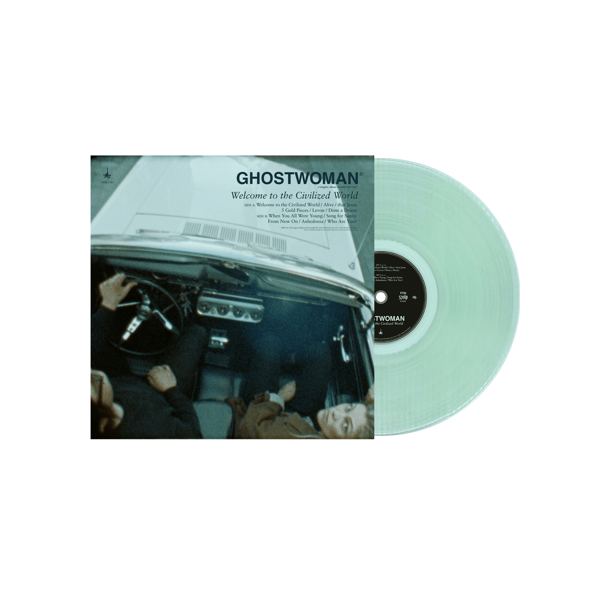 Welcome to the Civilized World: Coke Bottle Clear vinyl LP