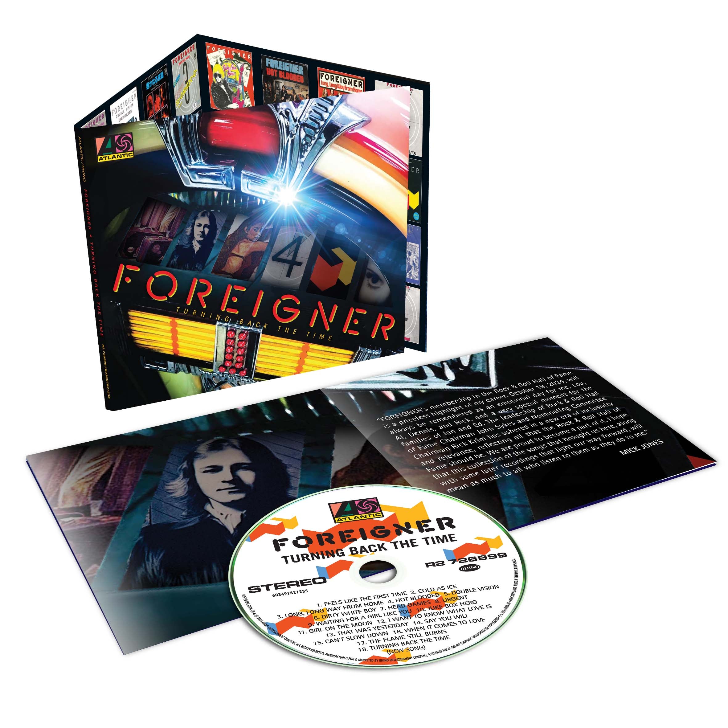 Turning Back The Time: CD