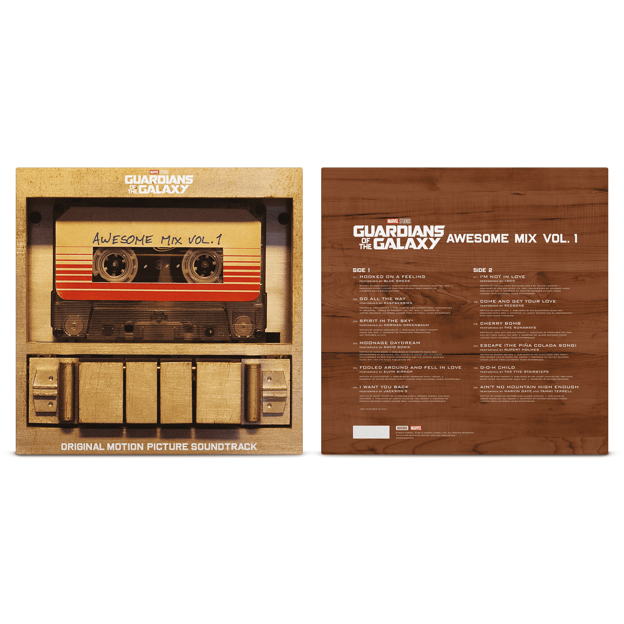 Guardians Of The Galaxy - Awesome Mix Vol. 1: Limited Dust Storm Colour Vinyl LP - Image 2