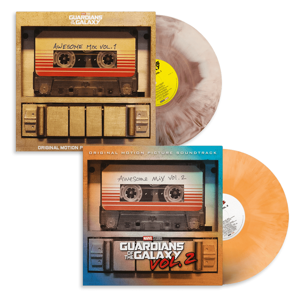 Guardians Of The Galaxy - Awesome Mix Vol. 1+2: Limited Colour Vinyl Set