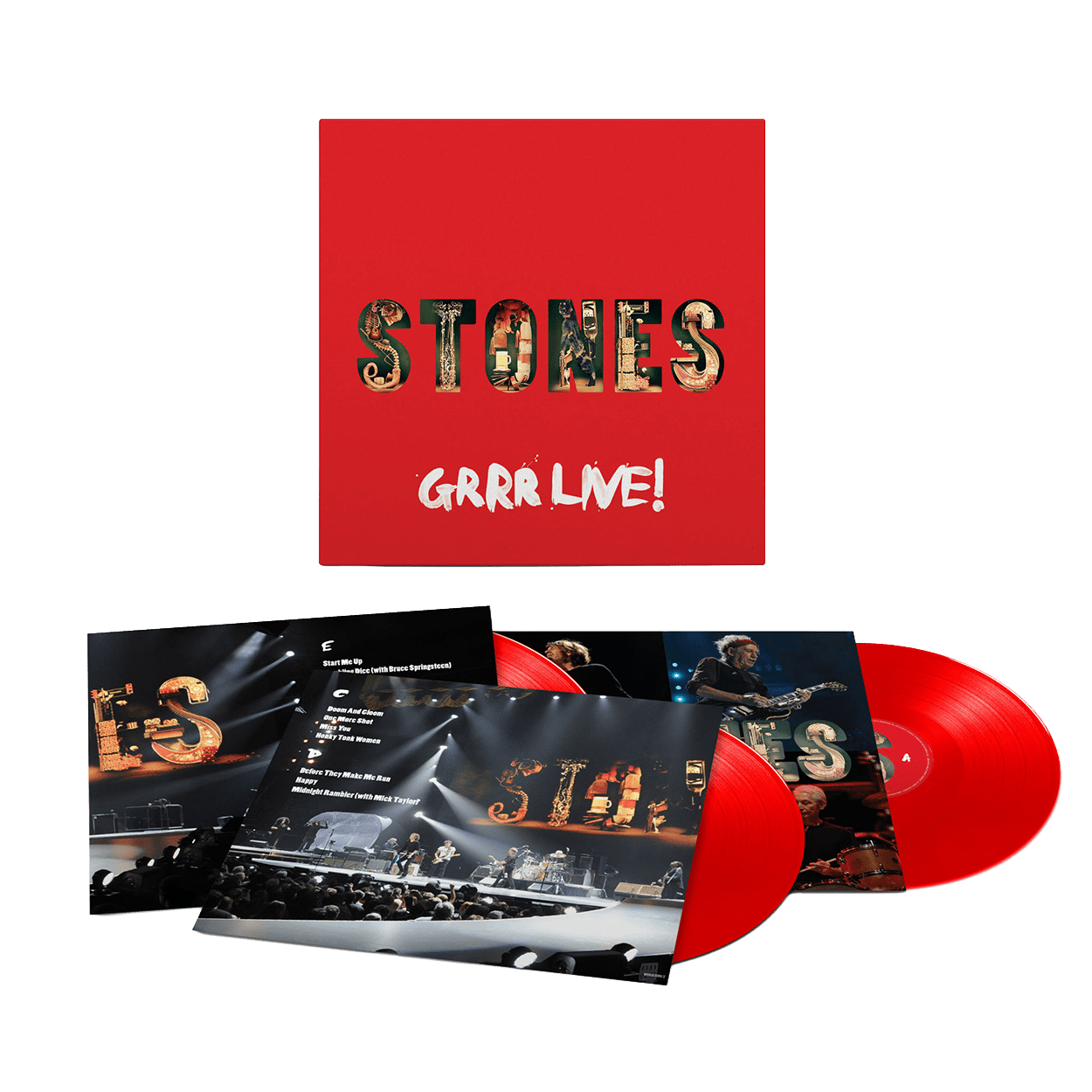 GRRR Live! Exclusive Red Vinyl 3LP