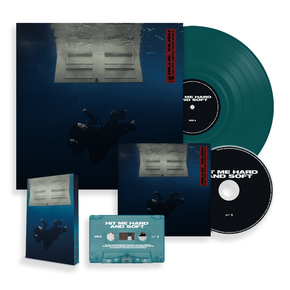 HIT ME HARD AND SOFT: Limited Sea Blue Vinyl LP, CD + Cassette