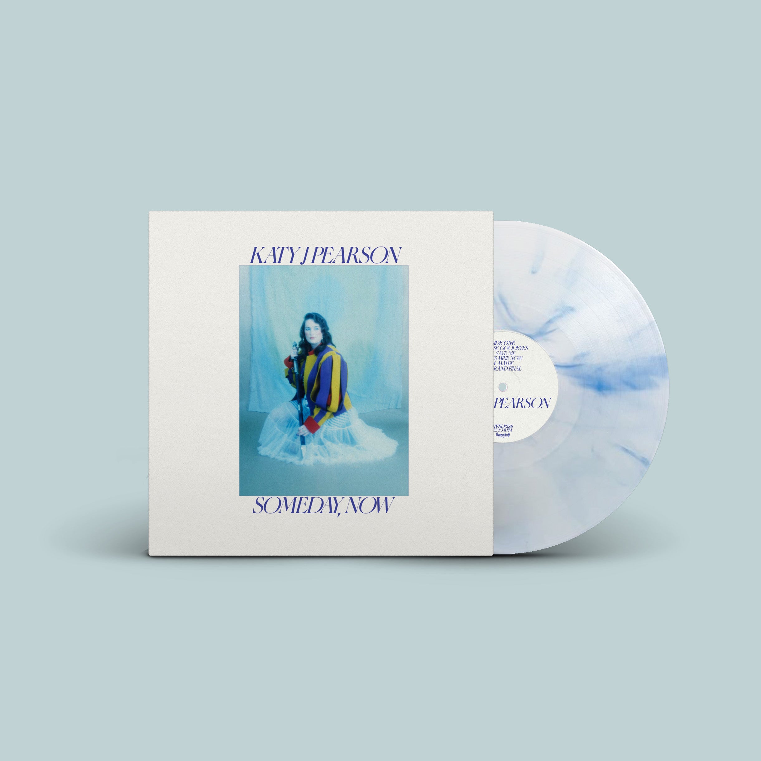 Someday, Now: Limited Transparent Blue/White Marble Vinyl LP - Image 2