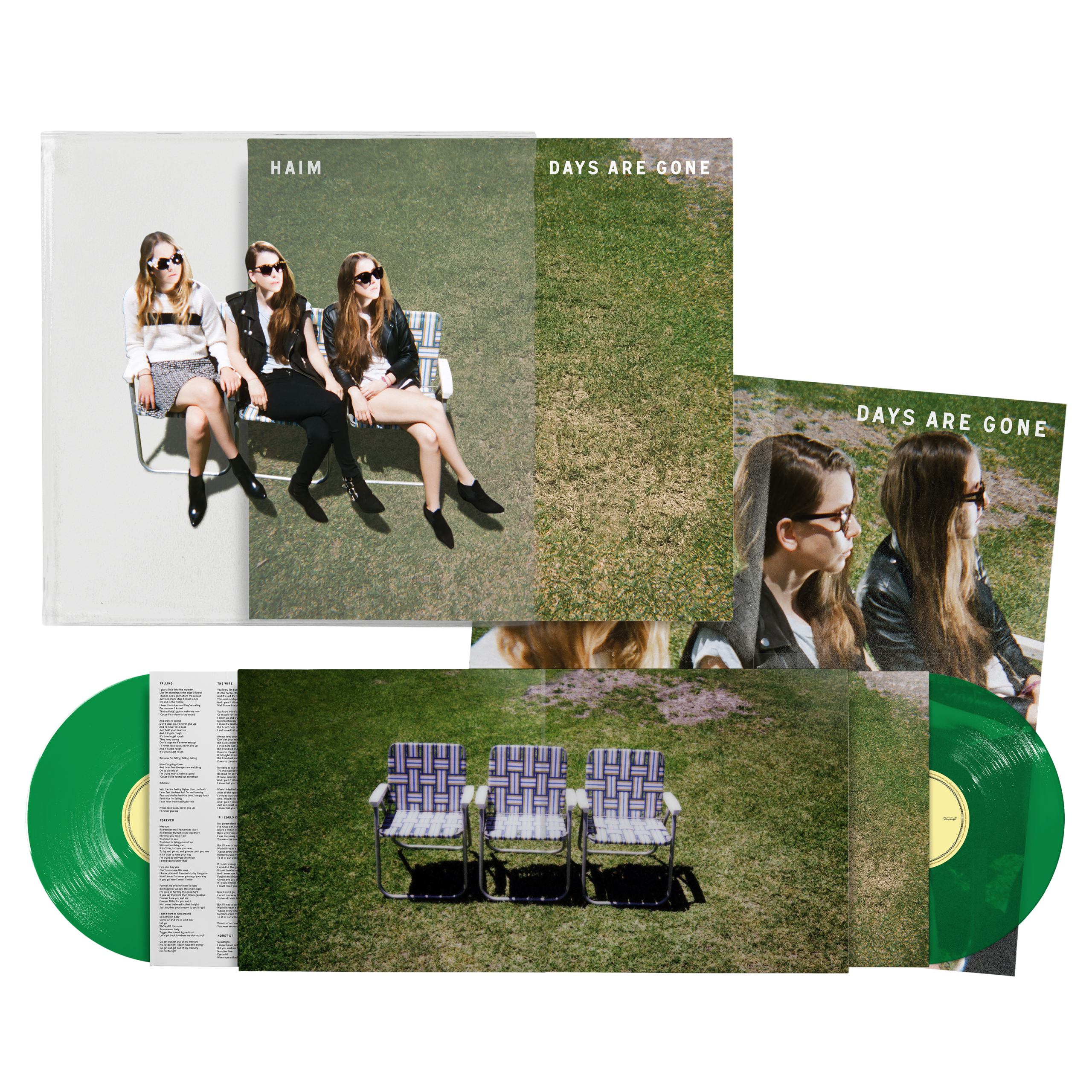 Days Are Gone (10th Anniversary): Transparent Green Vinyl LP + Signed Art Card - Image 3
