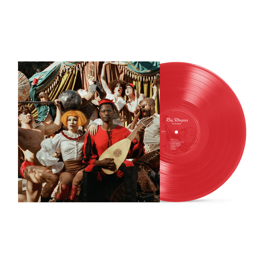Big Disgrace: Neon Coral Vinyl LP