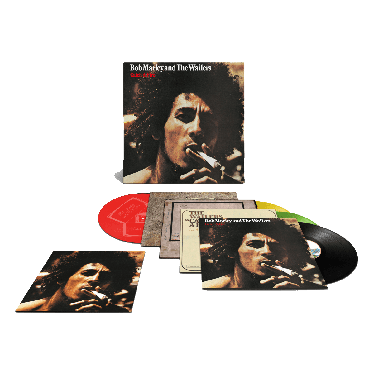 Catch A Fire (50th Anniversary): Exclusive Colour Vinyl 3LP/12", Ringer T-Shirt + Cap - Image 2